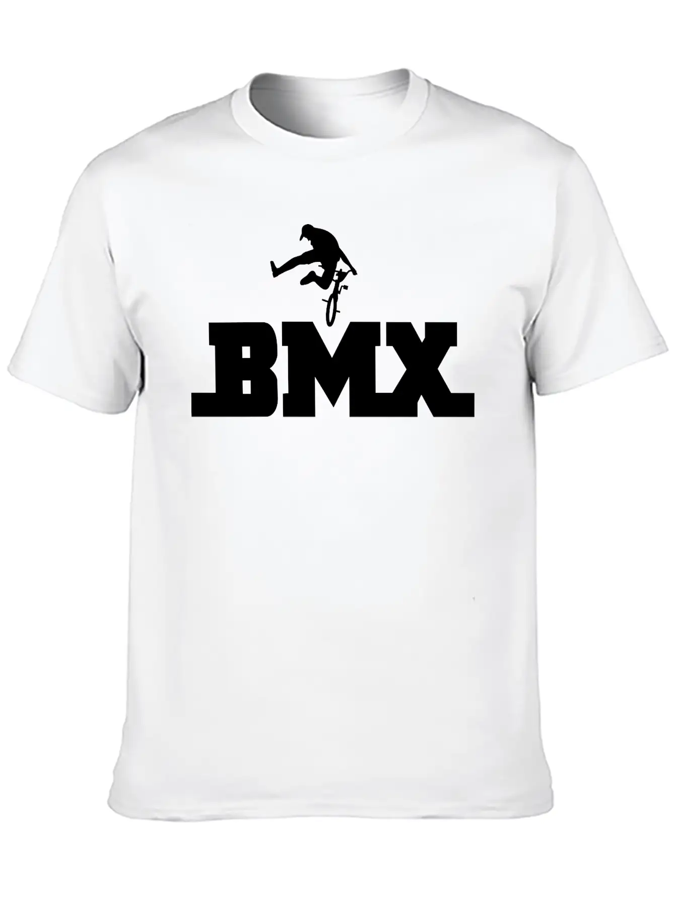 Bmx Unisex Short Sleeve Soft Cotton T-Shirt – Casual Everyday Wear