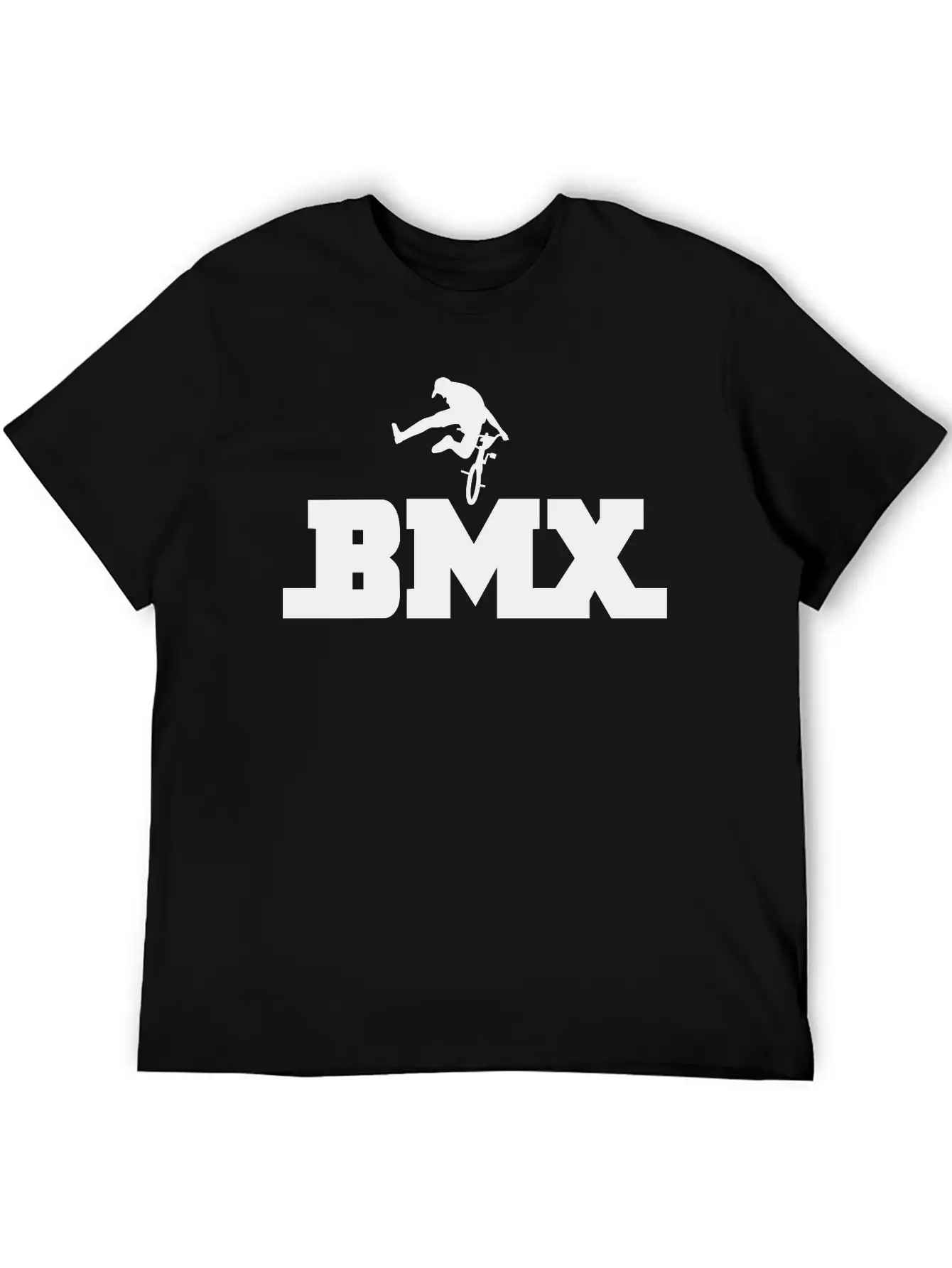 Bmx Unisex Short Sleeve Soft Cotton T-Shirt – Casual Everyday Wear