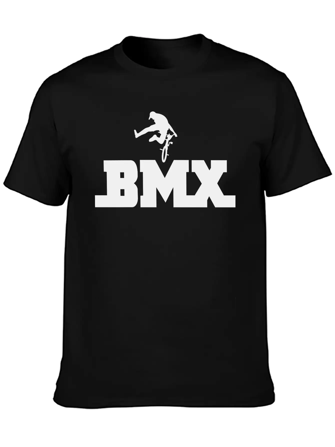 Bmx Unisex Short Sleeve Soft Cotton T-Shirt – Casual Everyday Wear
