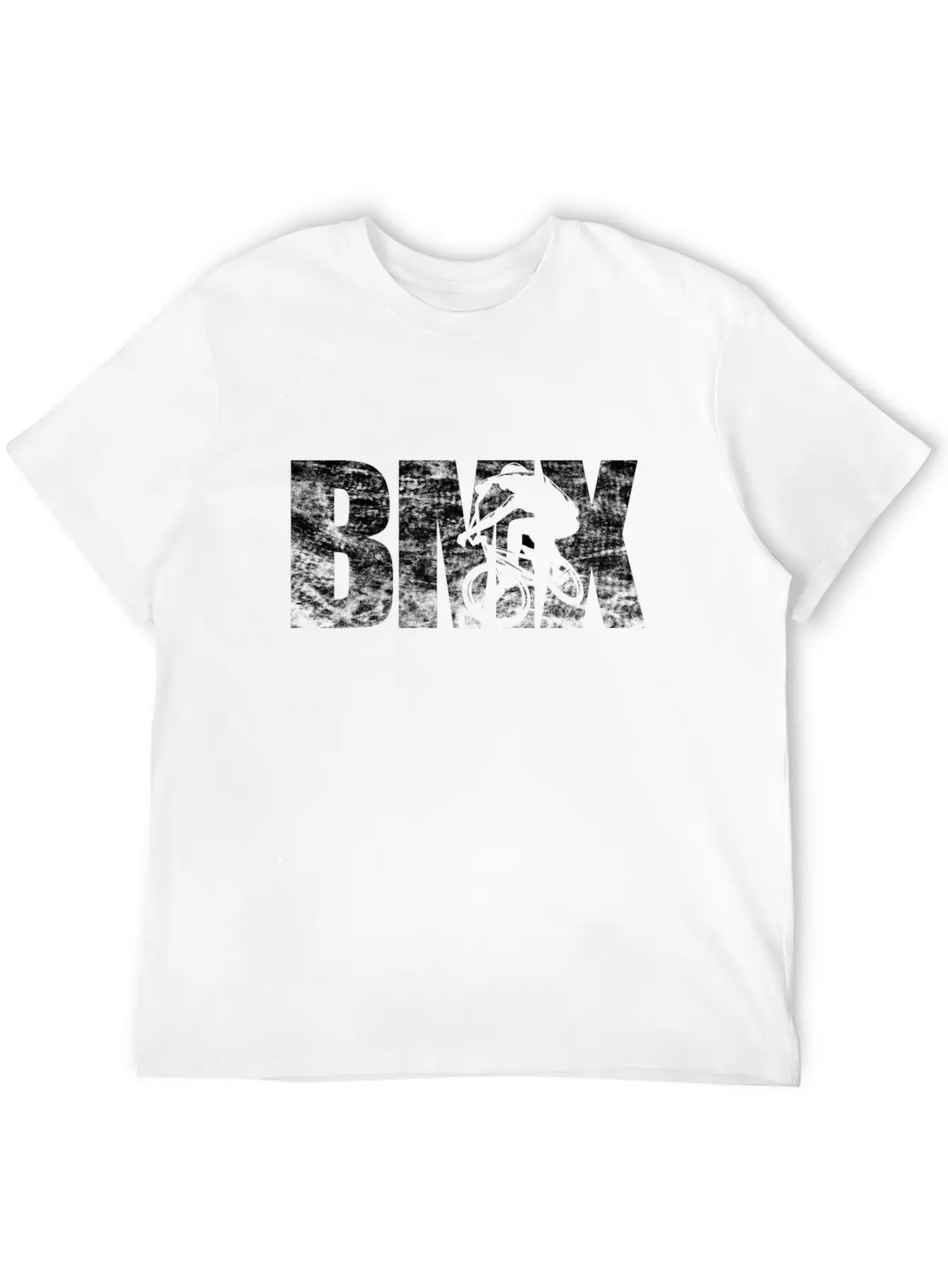 BMX Vintage Bicycle Road Bike BMX Rider Biker Unisex Short Sleeve Soft Cotton T-Shirt – Casual Everyday Wear
