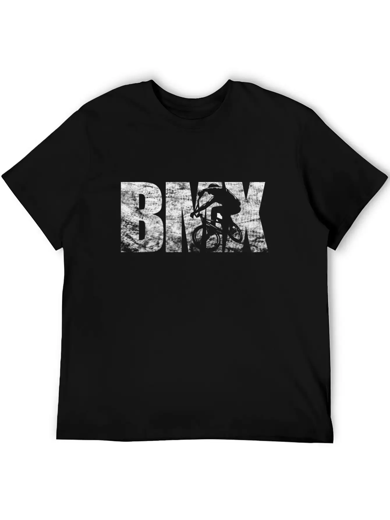 BMX Vintage Bicycle Road Bike BMX Rider Biker Unisex Short Sleeve Soft Cotton T-Shirt – Casual Everyday Wear