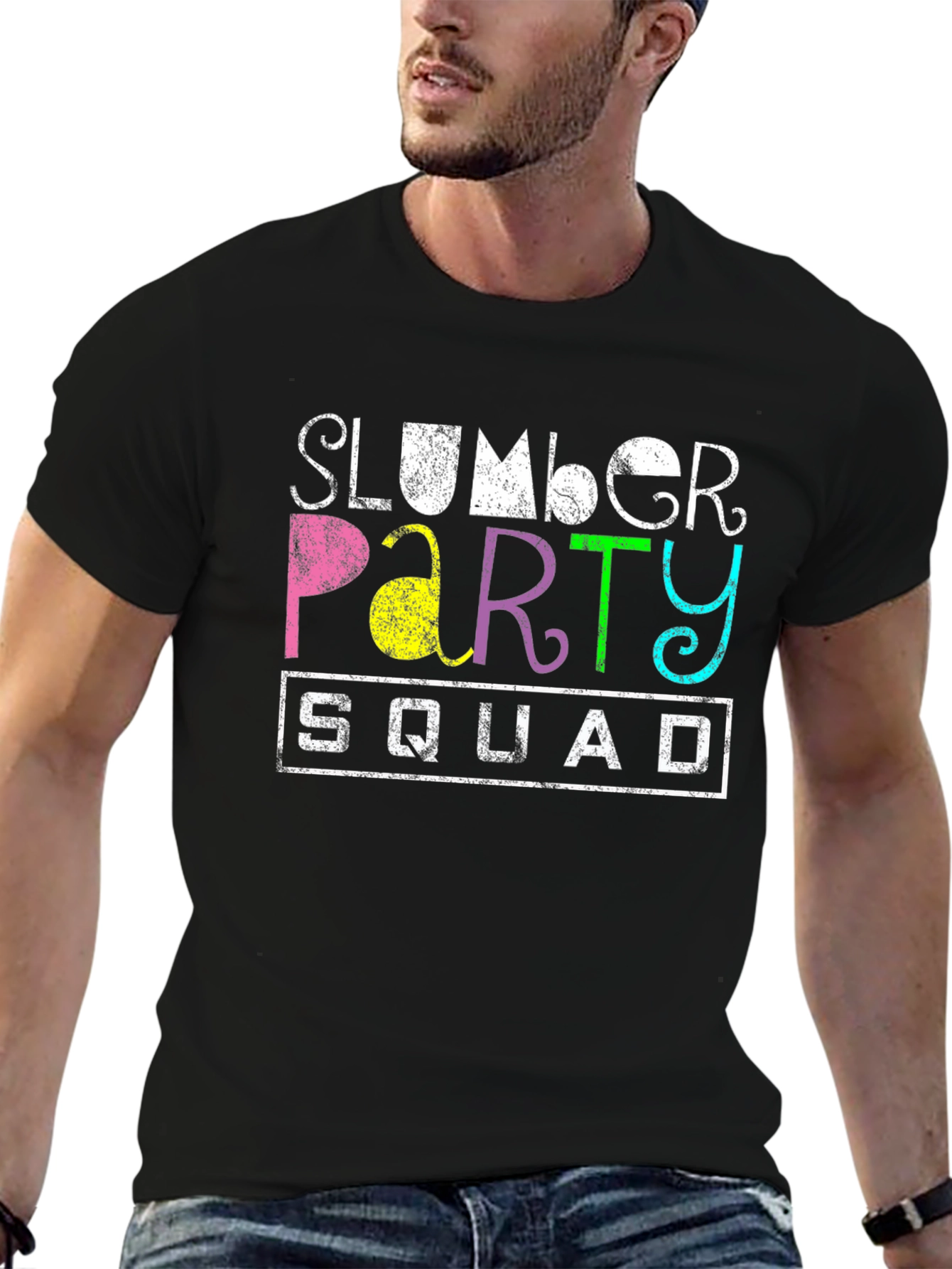 Slumber Party Squad Graphic T-Shirt