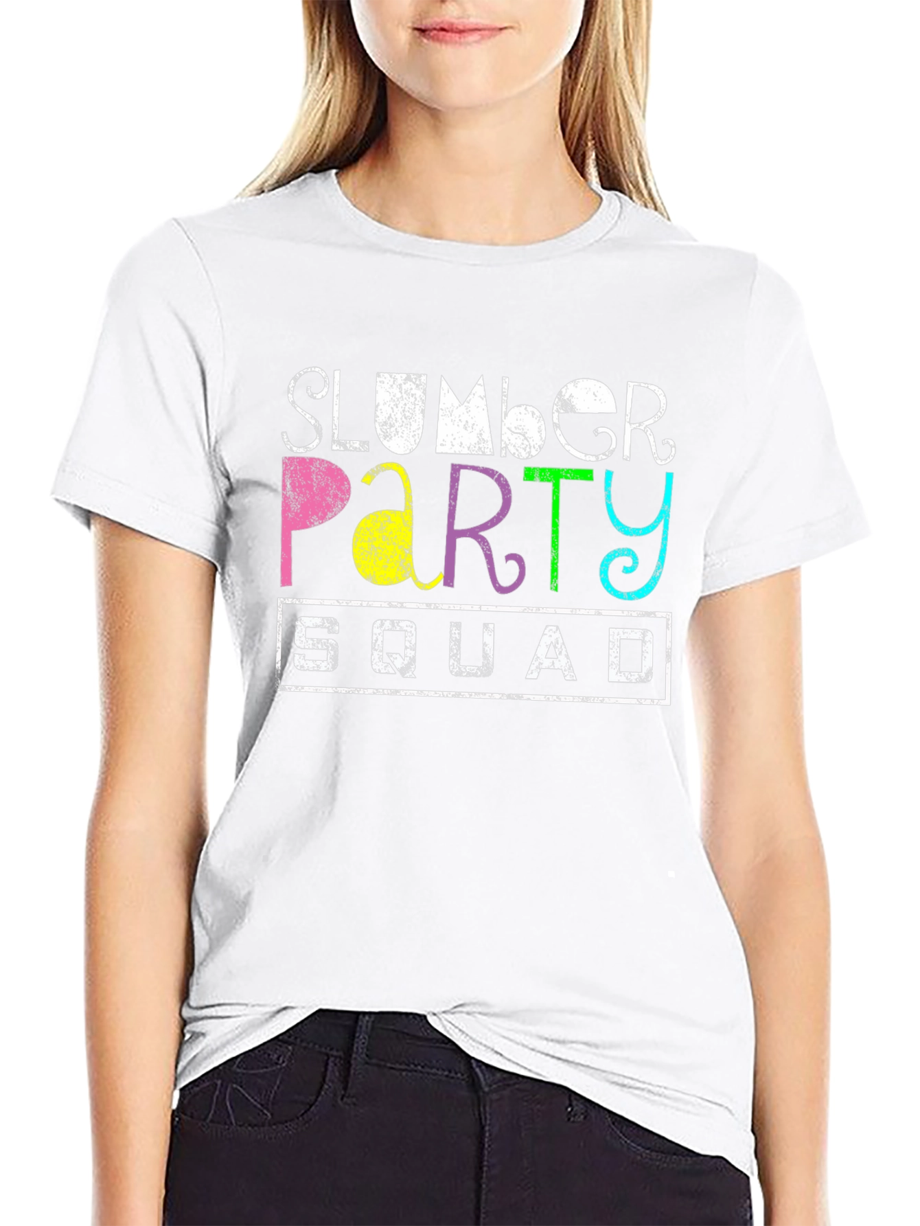 Slumber Party Squad Graphic T-Shirt