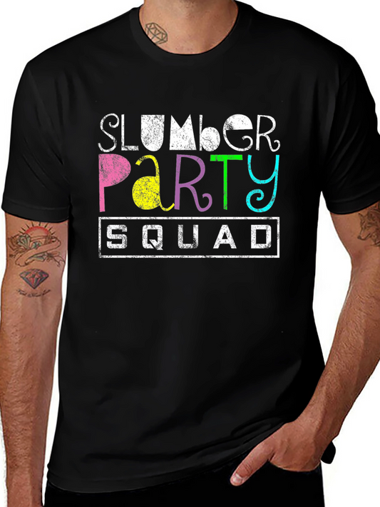 Slumber Party Squad Graphic T-Shirt