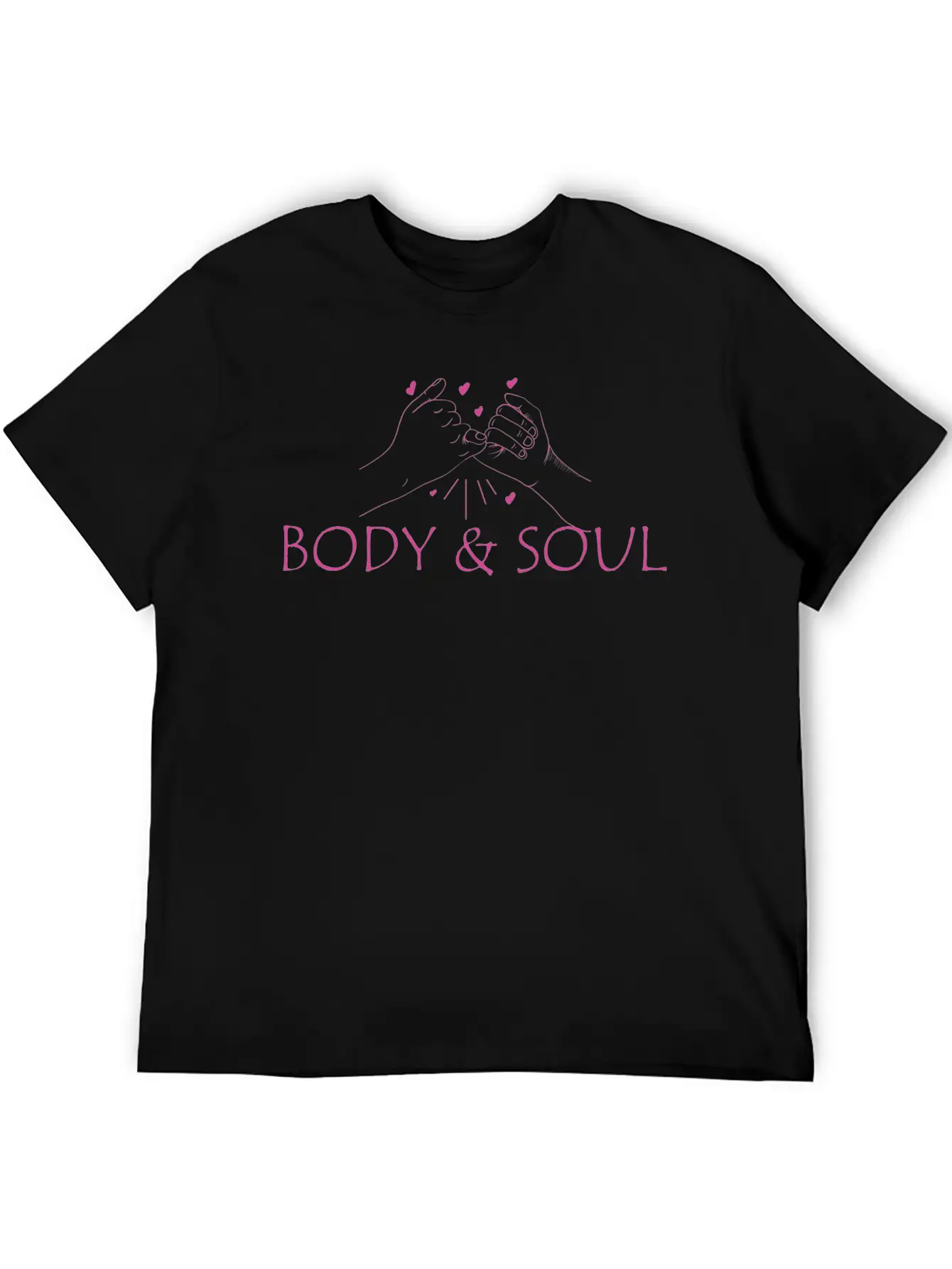 Body And Soul Stylish Everyday T-Shirt – Unisex Basic Cotton Tee