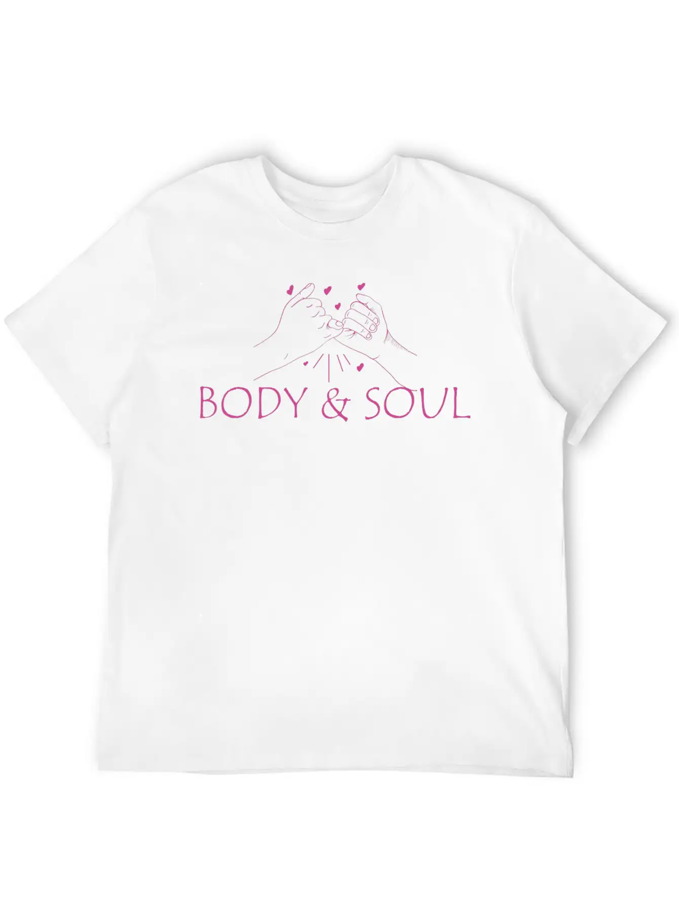 Body And Soul Stylish Everyday T-Shirt – Unisex Basic Cotton Tee