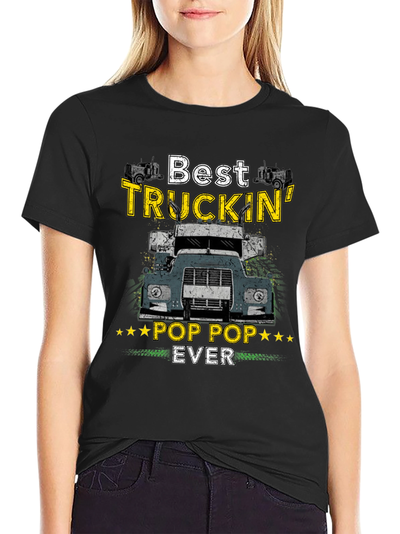 Best Truckin Pop Pop Ever T-Shirt