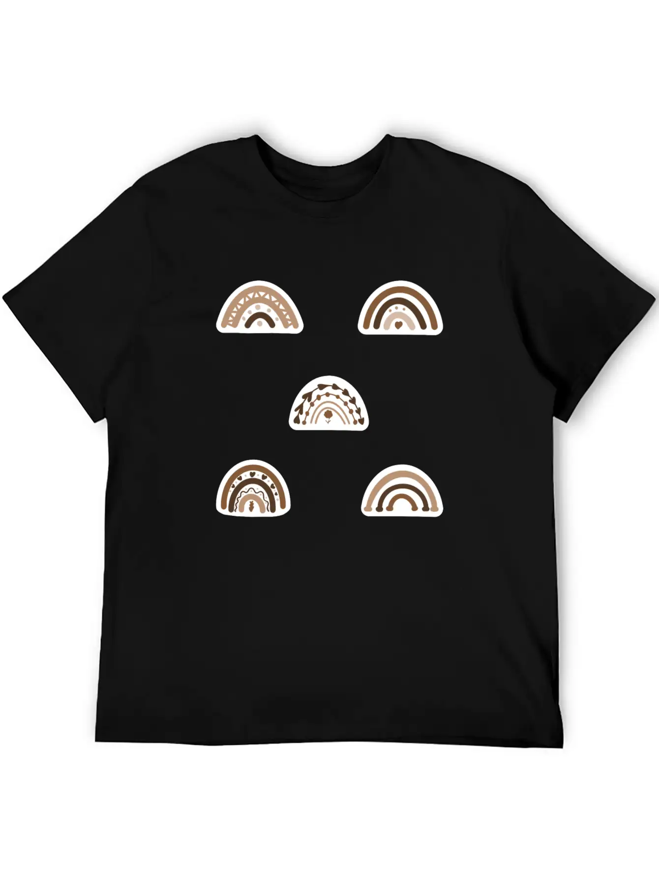 Boho Rainbow Ds205 Stylish Everyday T-Shirt – Unisex Basic Cotton Tee