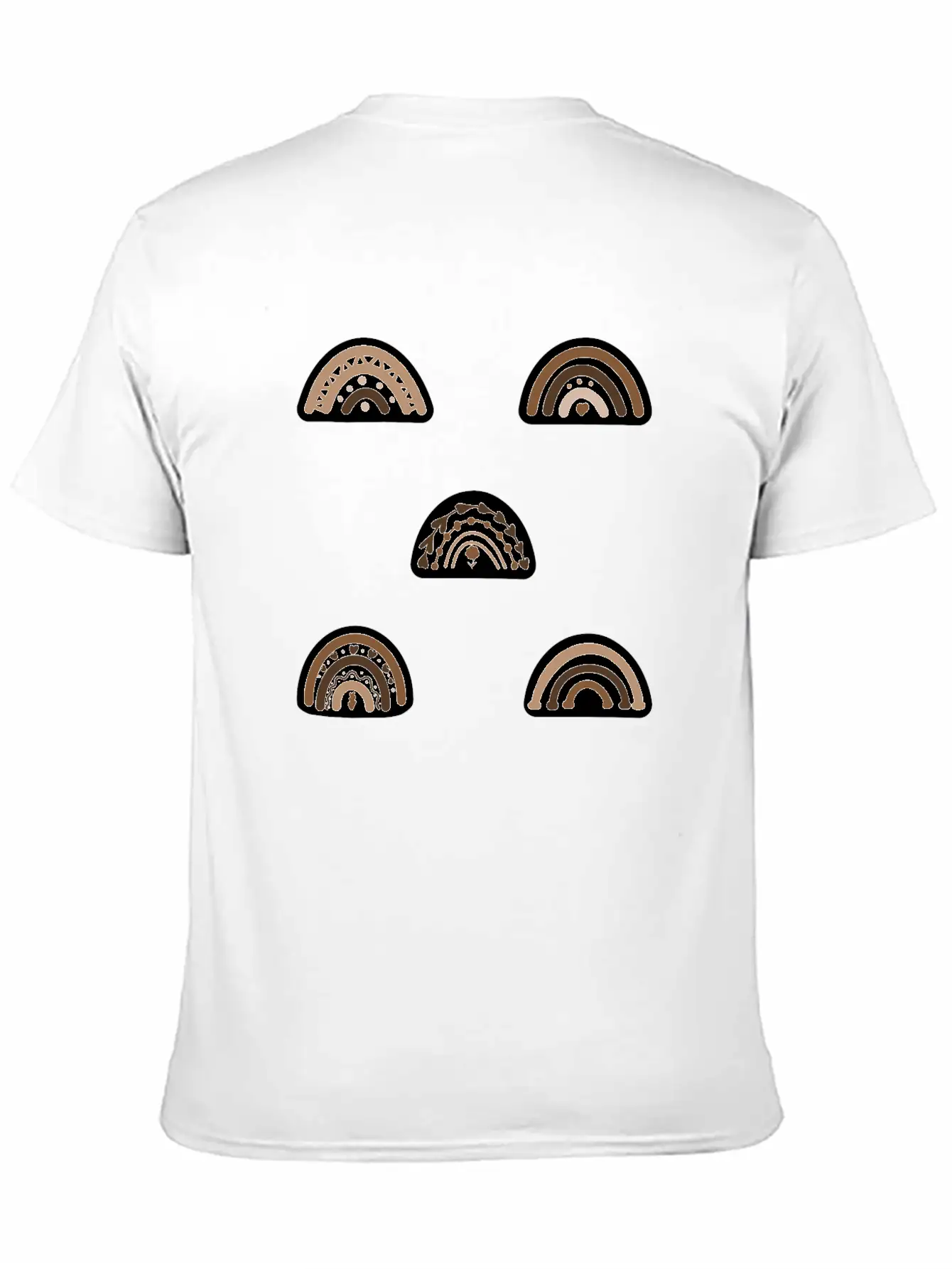 Boho Rainbow Ds205 Stylish Everyday T-Shirt – Unisex Basic Cotton Tee