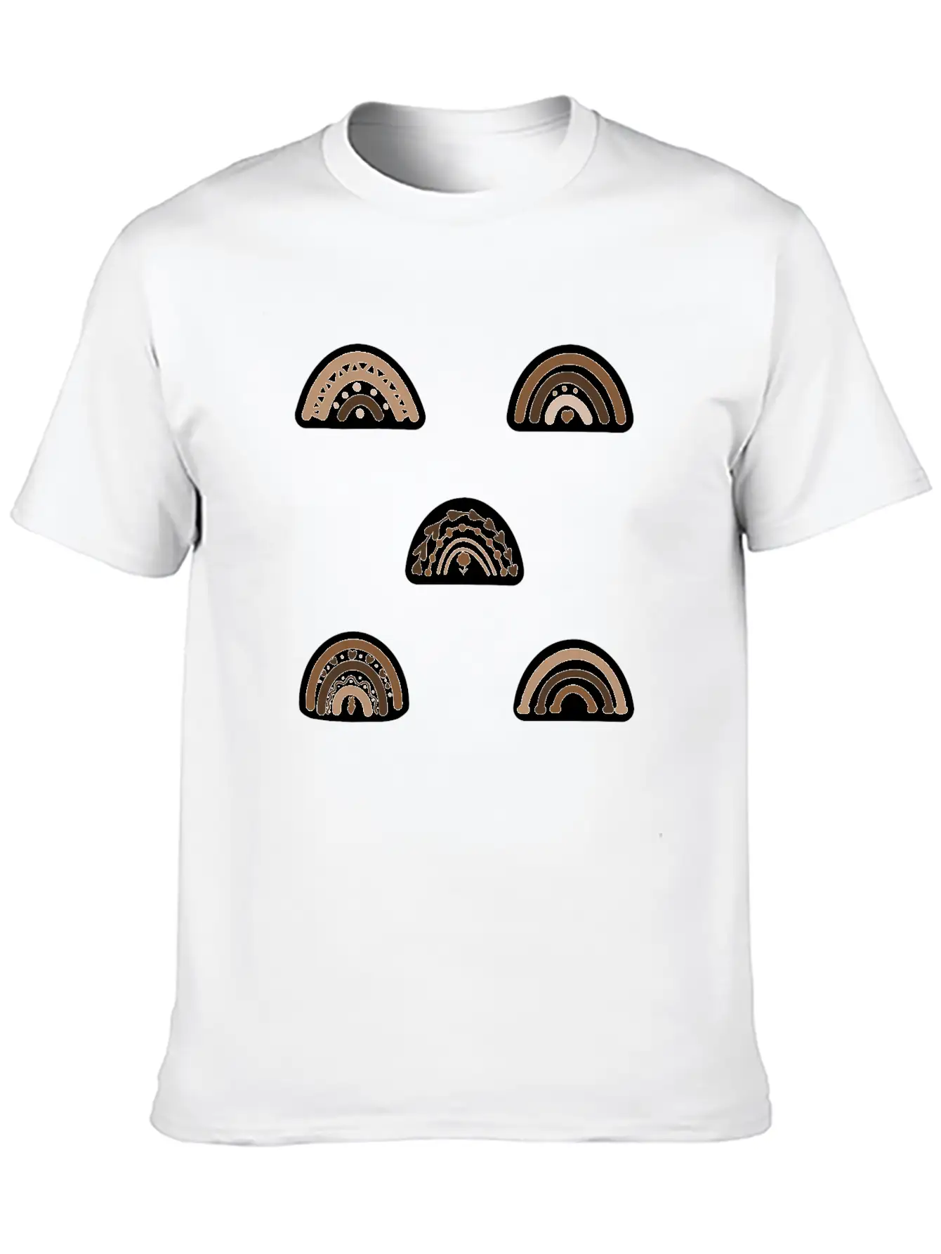 Boho Rainbow Ds205 Stylish Everyday T-Shirt – Unisex Basic Cotton Tee
