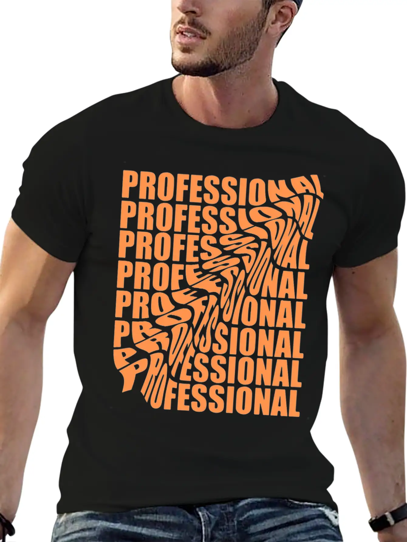 Bold Professional Typography Design For Apparel Basic Graphic T-Shirt – Daily Comfort In Soft Cotton