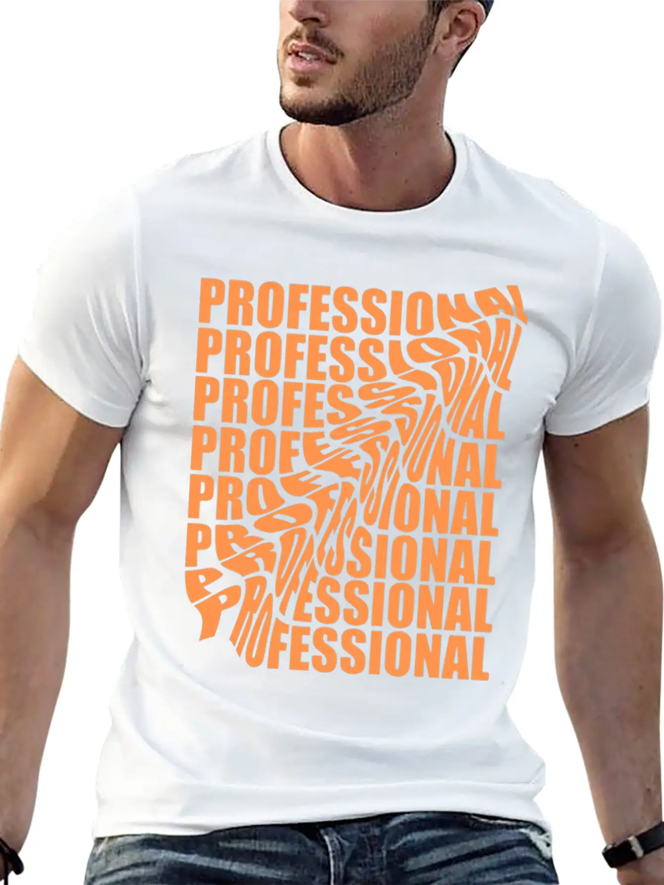 Bold Professional Typography Design For Apparel Basic Graphic T-Shirt – Daily Comfort In Soft Cotton