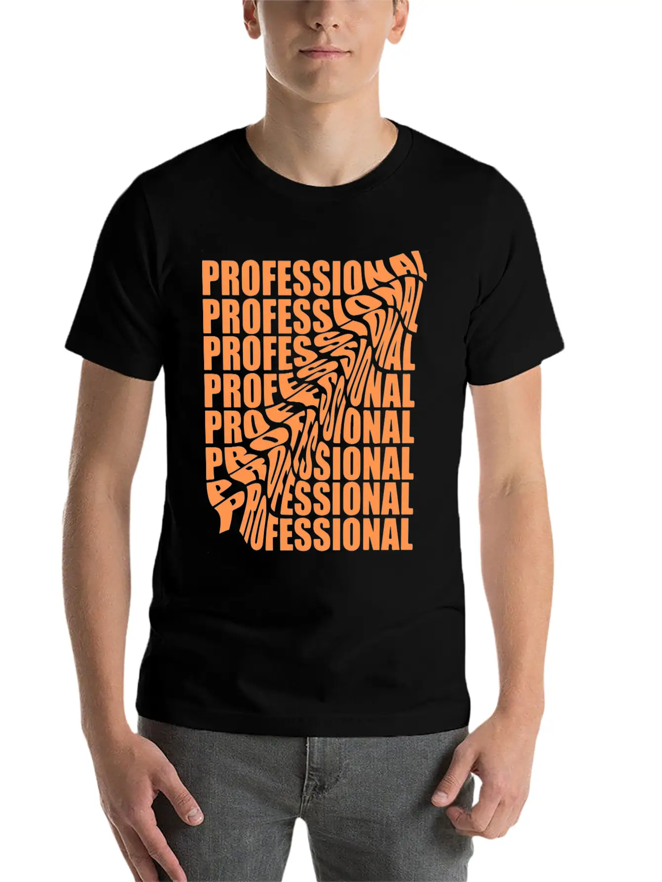 Bold Professional Typography Design For Apparel Basic Graphic T-Shirt – Daily Comfort In Soft Cotton