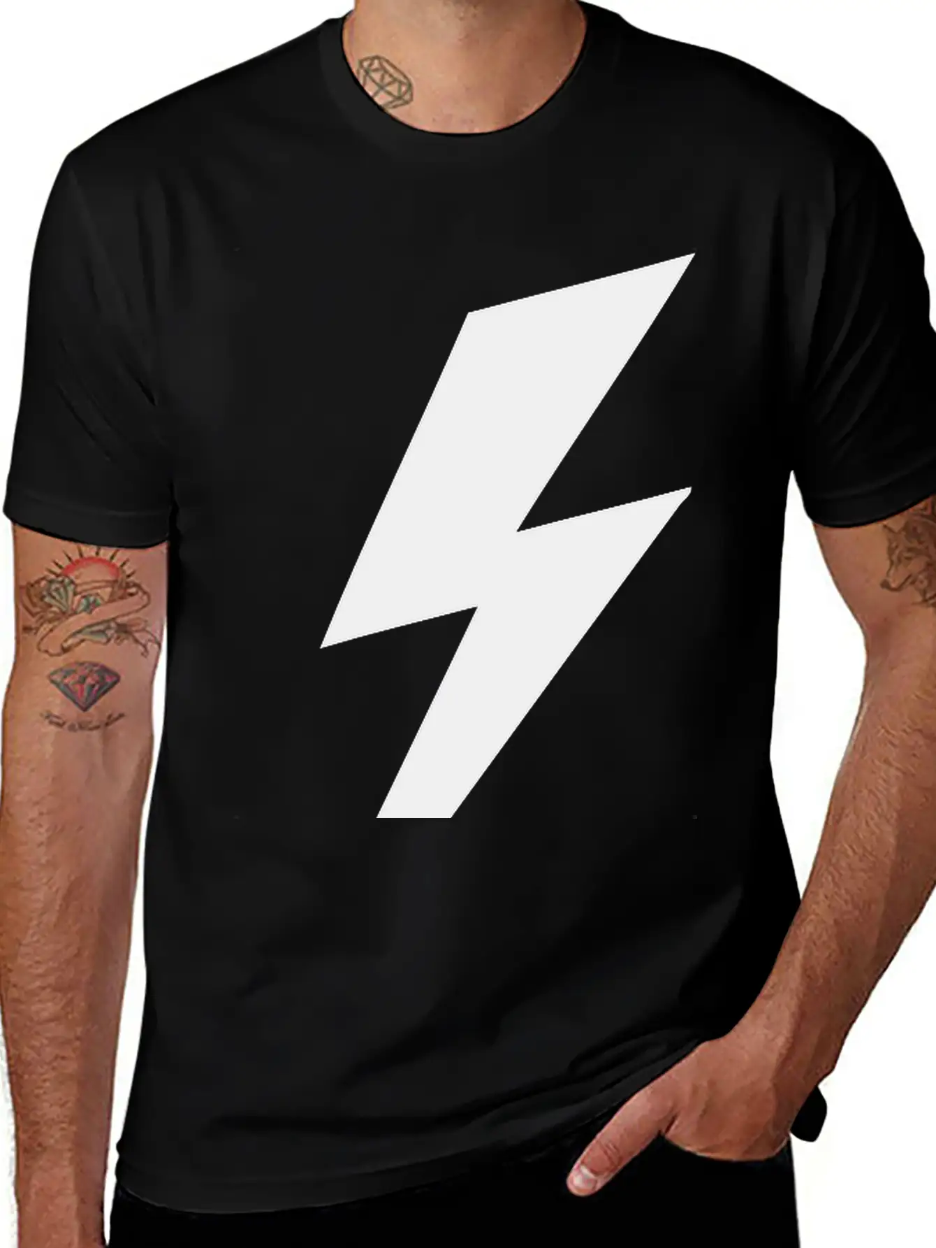 Bolt HD VECTOR Essential Unisex Summer Tee – Soft Cotton Casual Fit