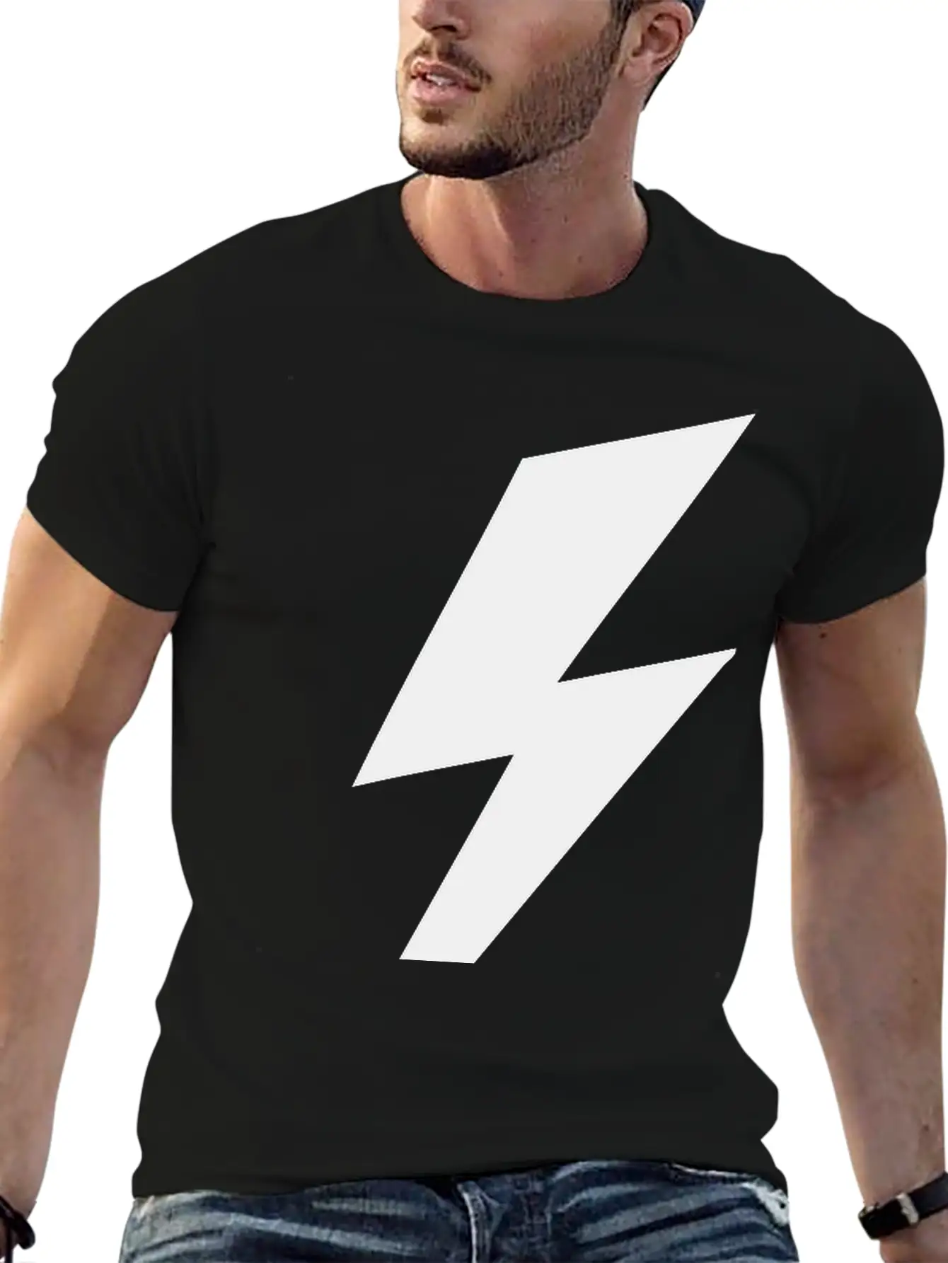 Bolt HD VECTOR Essential Unisex Summer Tee – Soft Cotton Casual Fit
