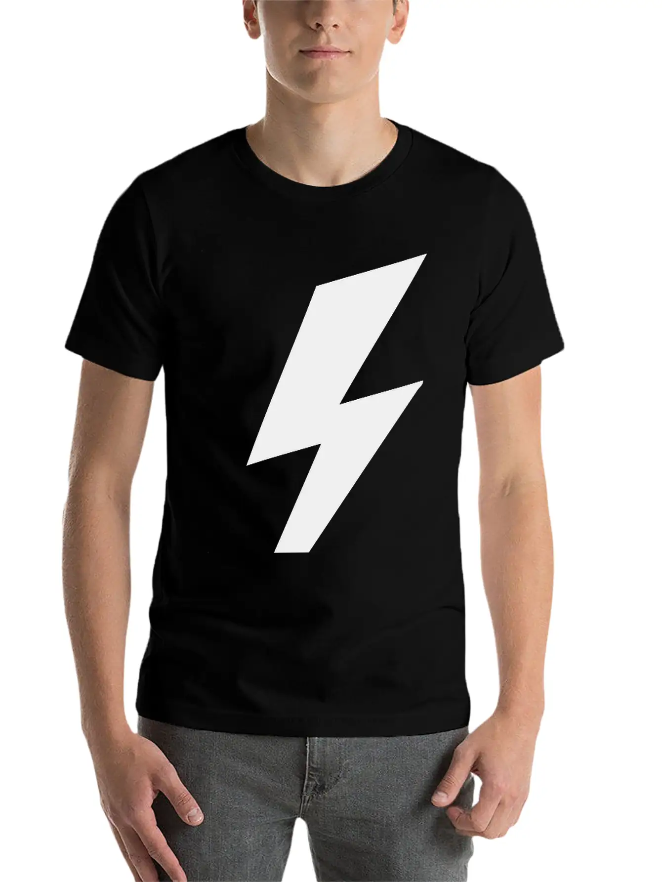 Bolt HD VECTOR Essential Unisex Summer Tee – Soft Cotton Casual Fit