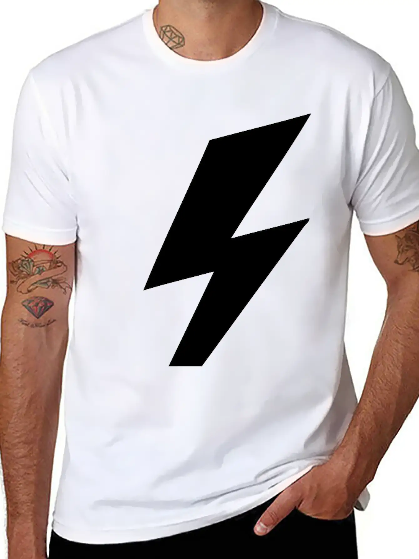 Bolt HD VECTOR Essential Unisex Summer Tee – Soft Cotton Casual Fit