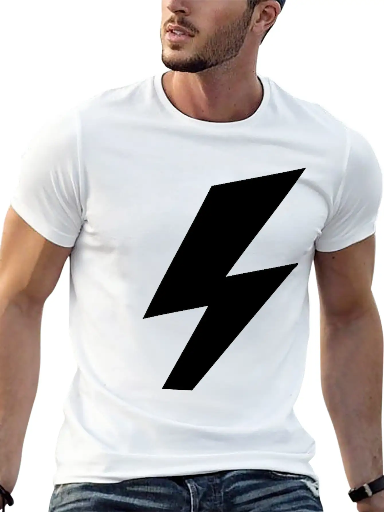 Bolt HD VECTOR Essential Unisex Summer Tee – Soft Cotton Casual Fit