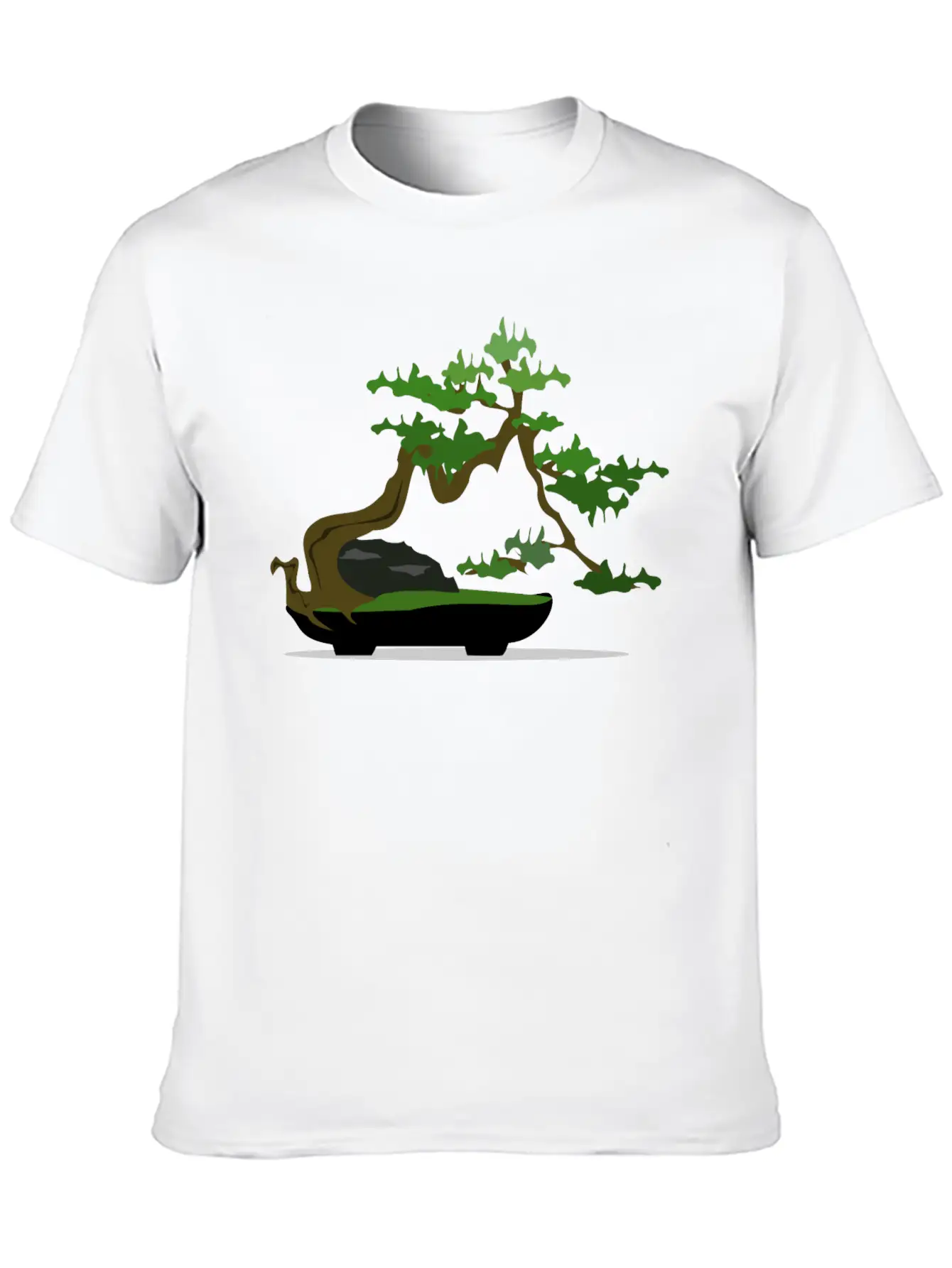 Bonsai05 Remix 246921 Basic Graphic T-Shirt – Daily Comfort In Soft Cotton