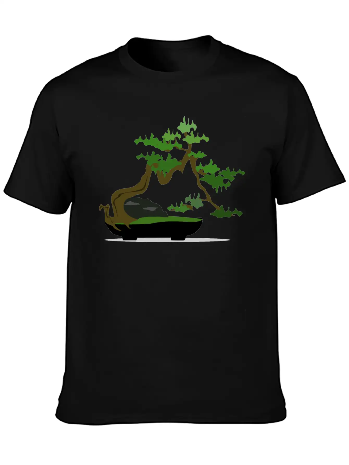 Bonsai05 Remix 246921 Basic Graphic T-Shirt – Daily Comfort In Soft Cotton