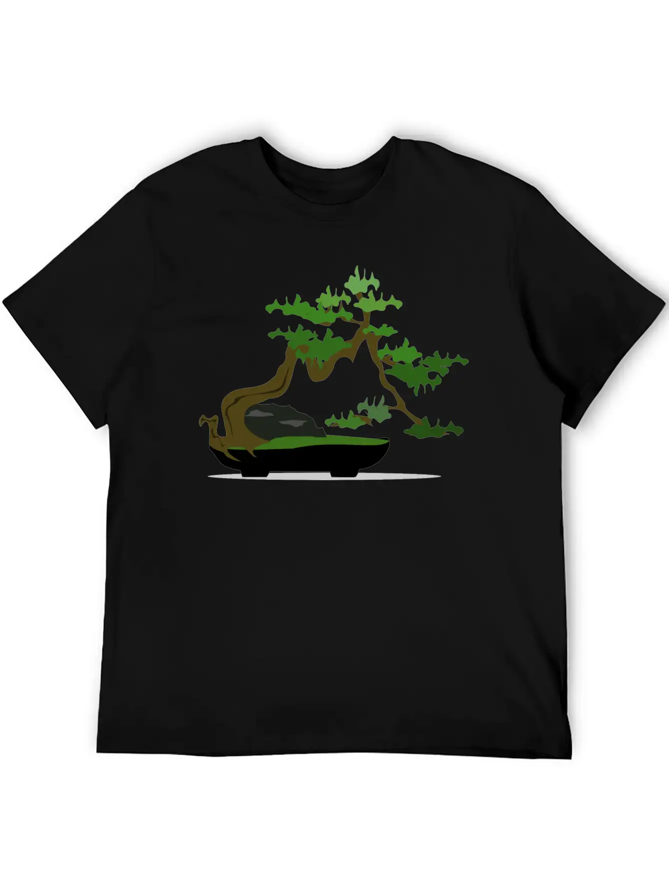 Bonsai05 Remix 246921 Basic Graphic T-Shirt – Daily Comfort In Soft Cotton