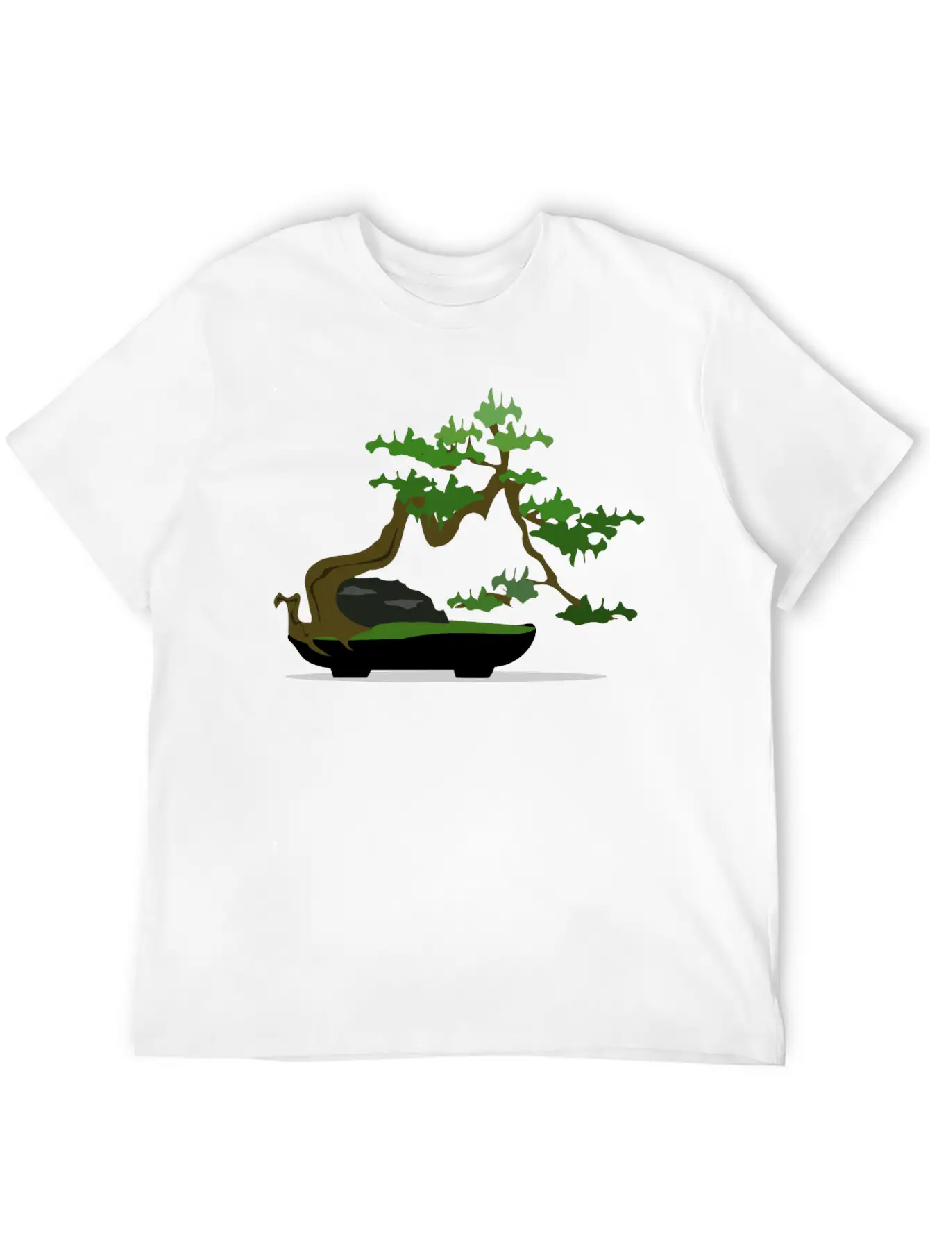 Bonsai05 Remix 246921 Basic Graphic T-Shirt – Daily Comfort In Soft Cotton
