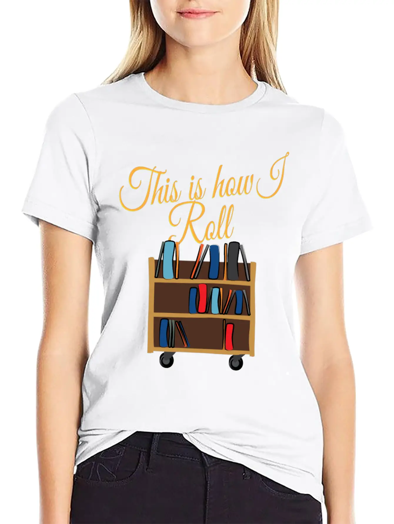 Book Lover Gift For Librarians Readers And Stylish Everyday T-Shirt – Unisex Basic Cotton Tee