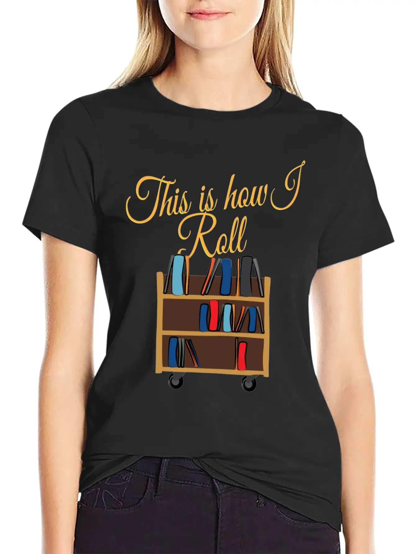 Book Lover Gift For Librarians Readers And Stylish Everyday T-Shirt – Unisex Basic Cotton Tee
