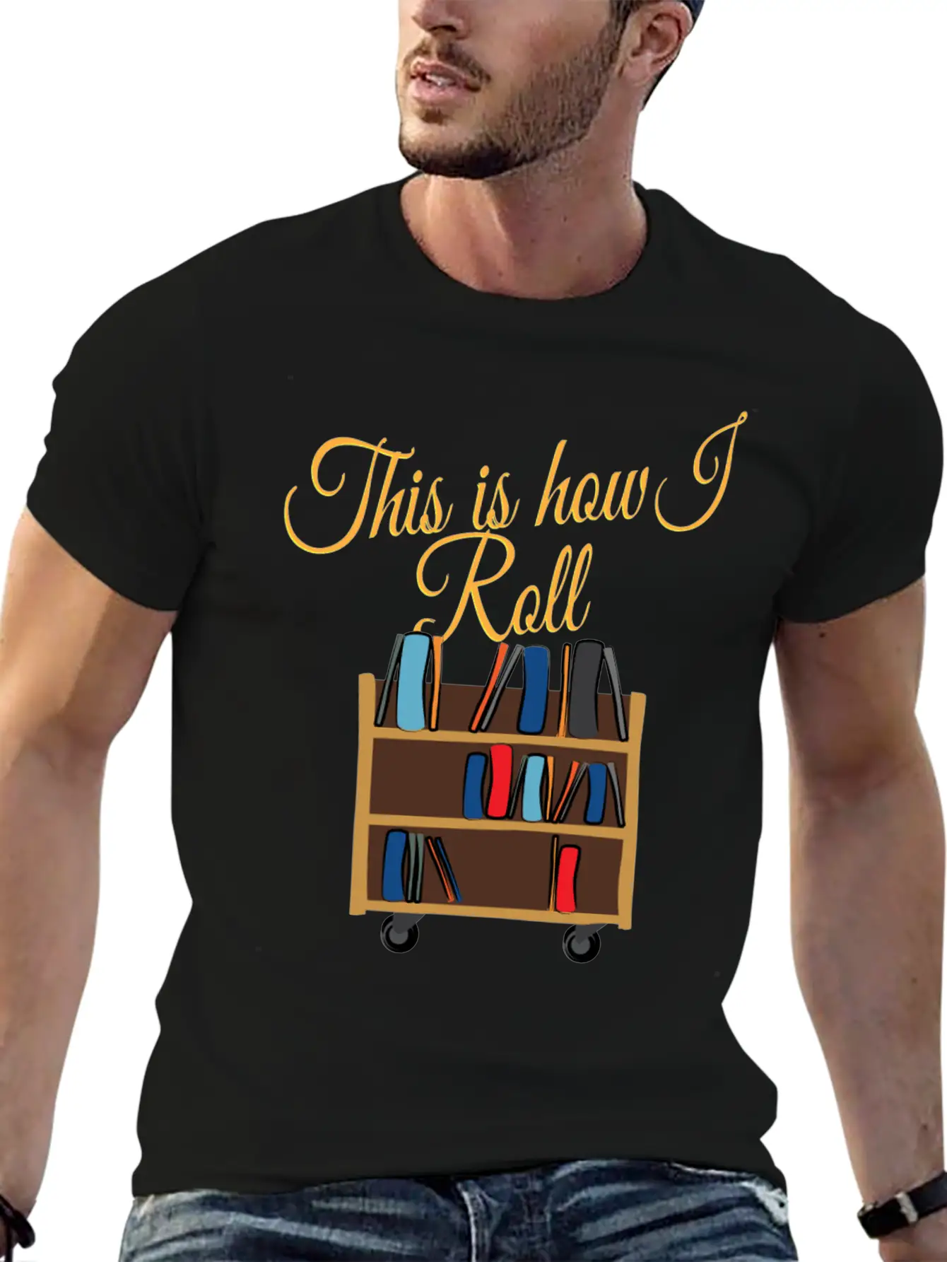 Book Lover Gift For Librarians Readers And Stylish Everyday T-Shirt – Unisex Basic Cotton Tee