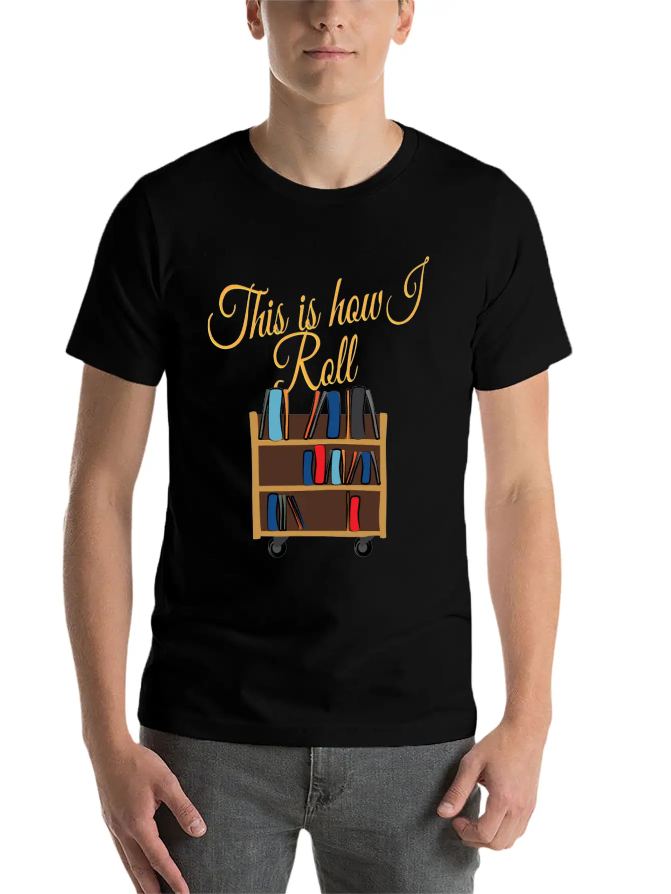 Book Lover Gift For Librarians Readers And Stylish Everyday T-Shirt – Unisex Basic Cotton Tee