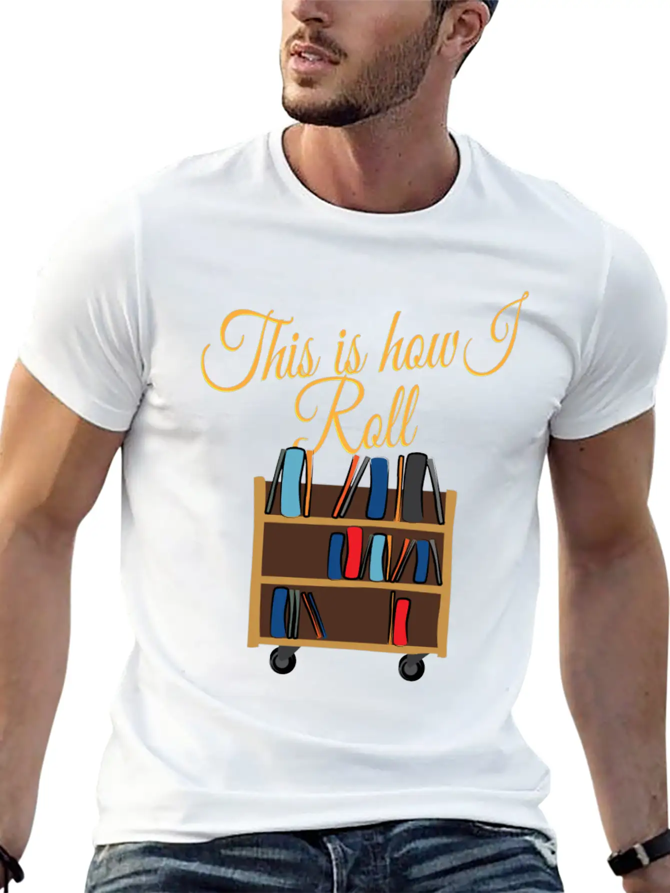 Book Lover Gift For Librarians Readers And Stylish Everyday T-Shirt – Unisex Basic Cotton Tee