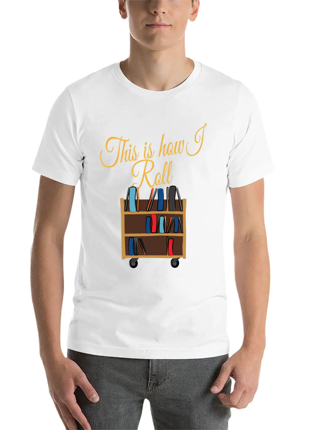 Book Lover Gift For Librarians Readers And Stylish Everyday T-Shirt – Unisex Basic Cotton Tee