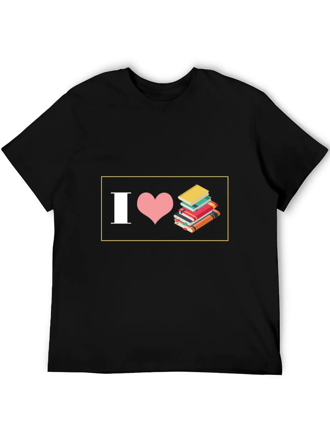 Bookworm I Love Books Reading English Grammar Lite Stylish Everyday T-Shirt – Unisex Basic Cotton Tee