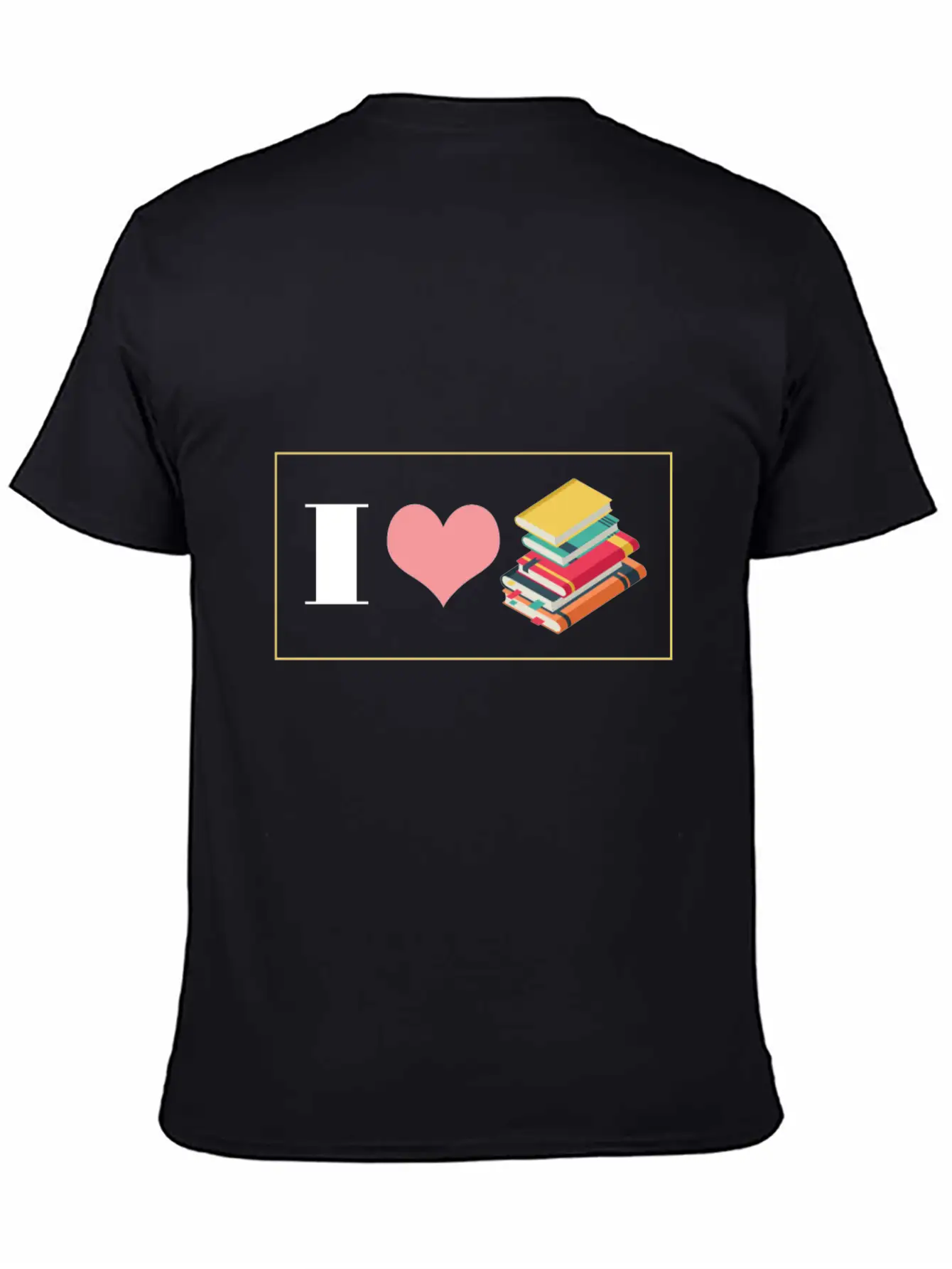 Bookworm I Love Books Reading English Grammar Lite Stylish Everyday T-Shirt – Unisex Basic Cotton Tee