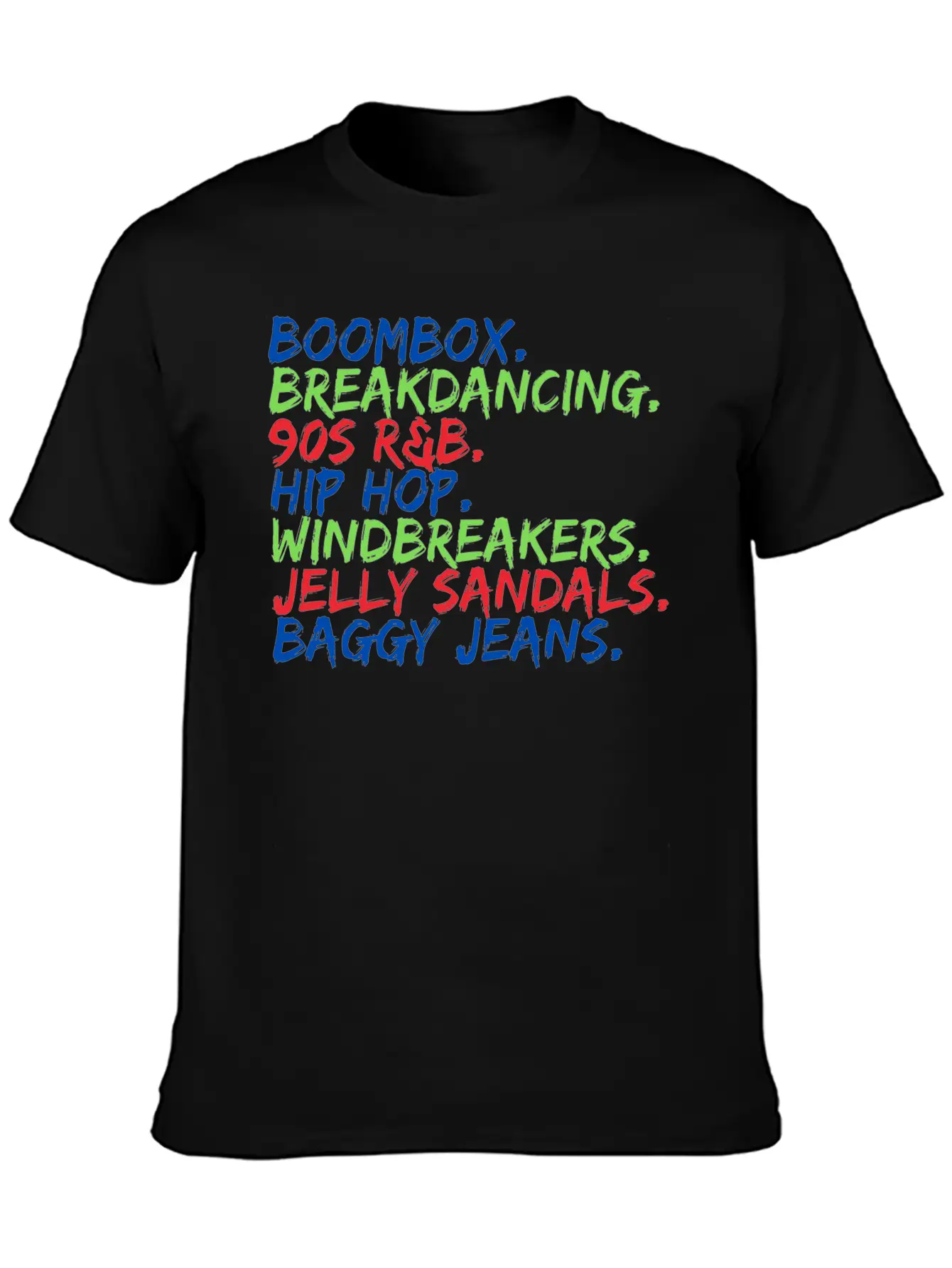 Boombox. Breakdancing. 90s R&B... Timeless Short Sleeve Tee – Comfy And Minimalist Design
