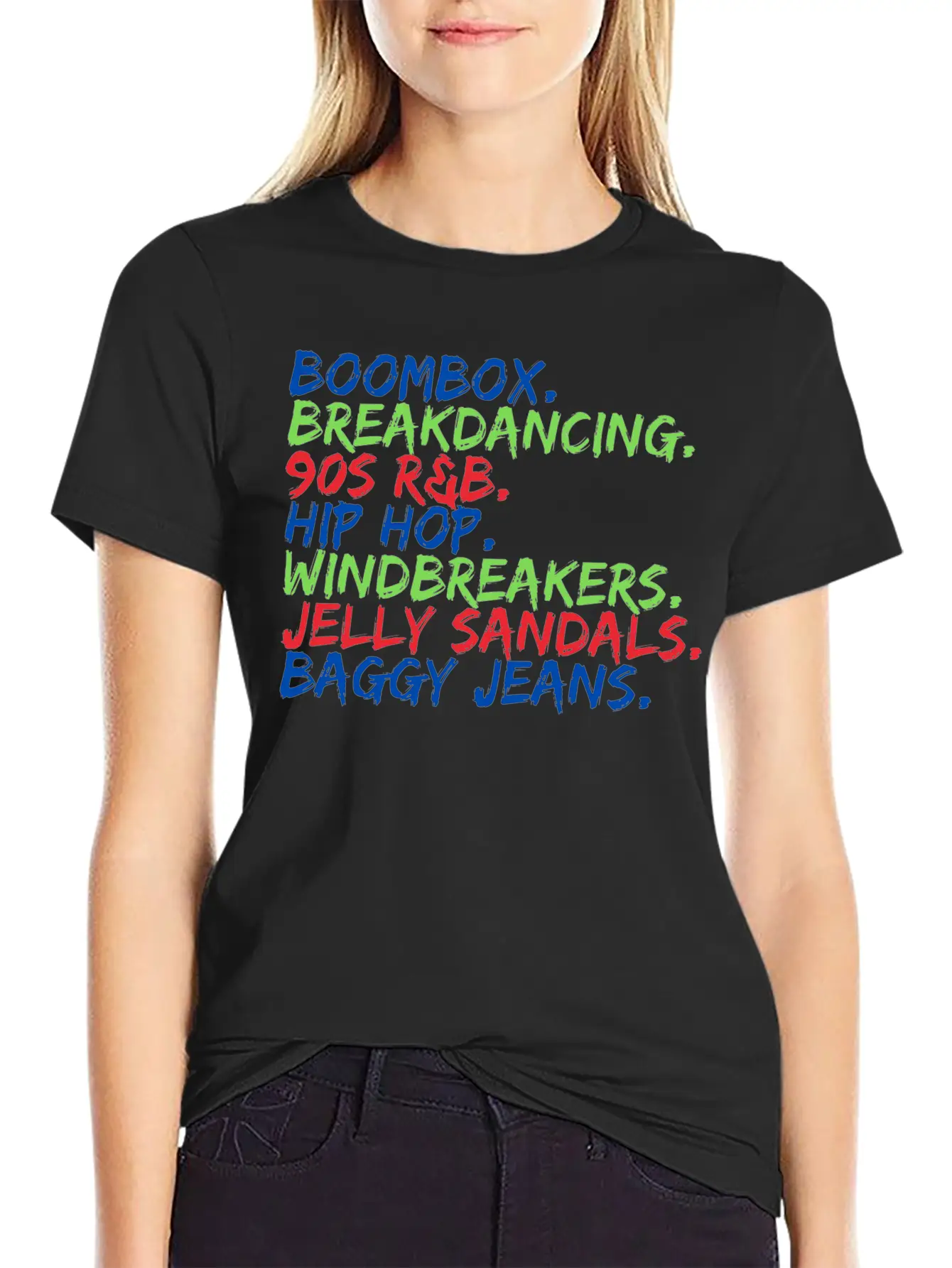 Boombox. Breakdancing. 90s R&B... Timeless Short Sleeve Tee – Comfy And Minimalist Design