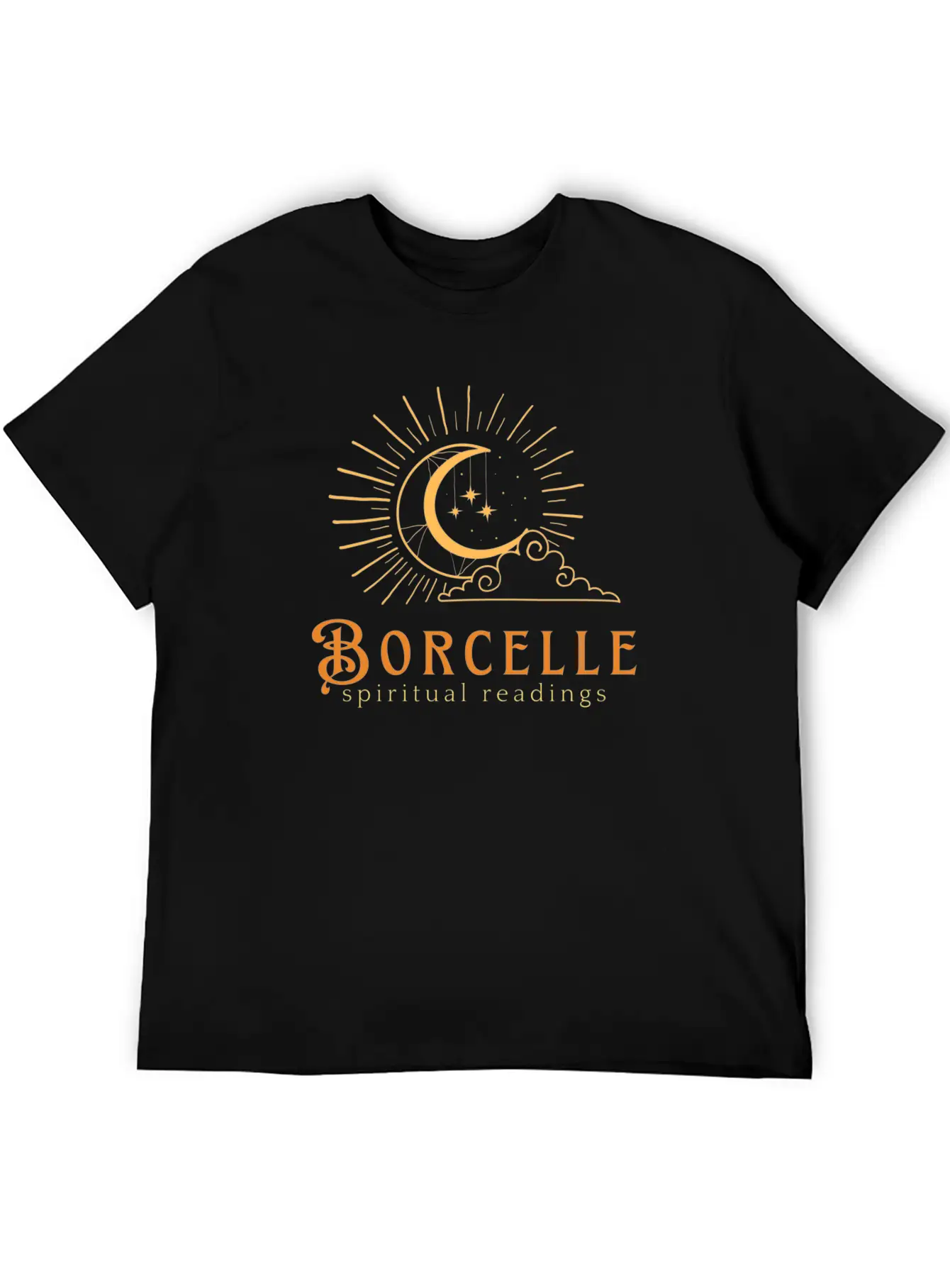 Borcelle Spiritual Readings Basic Graphic T-Shirt – Daily Comfort In Soft Cotton