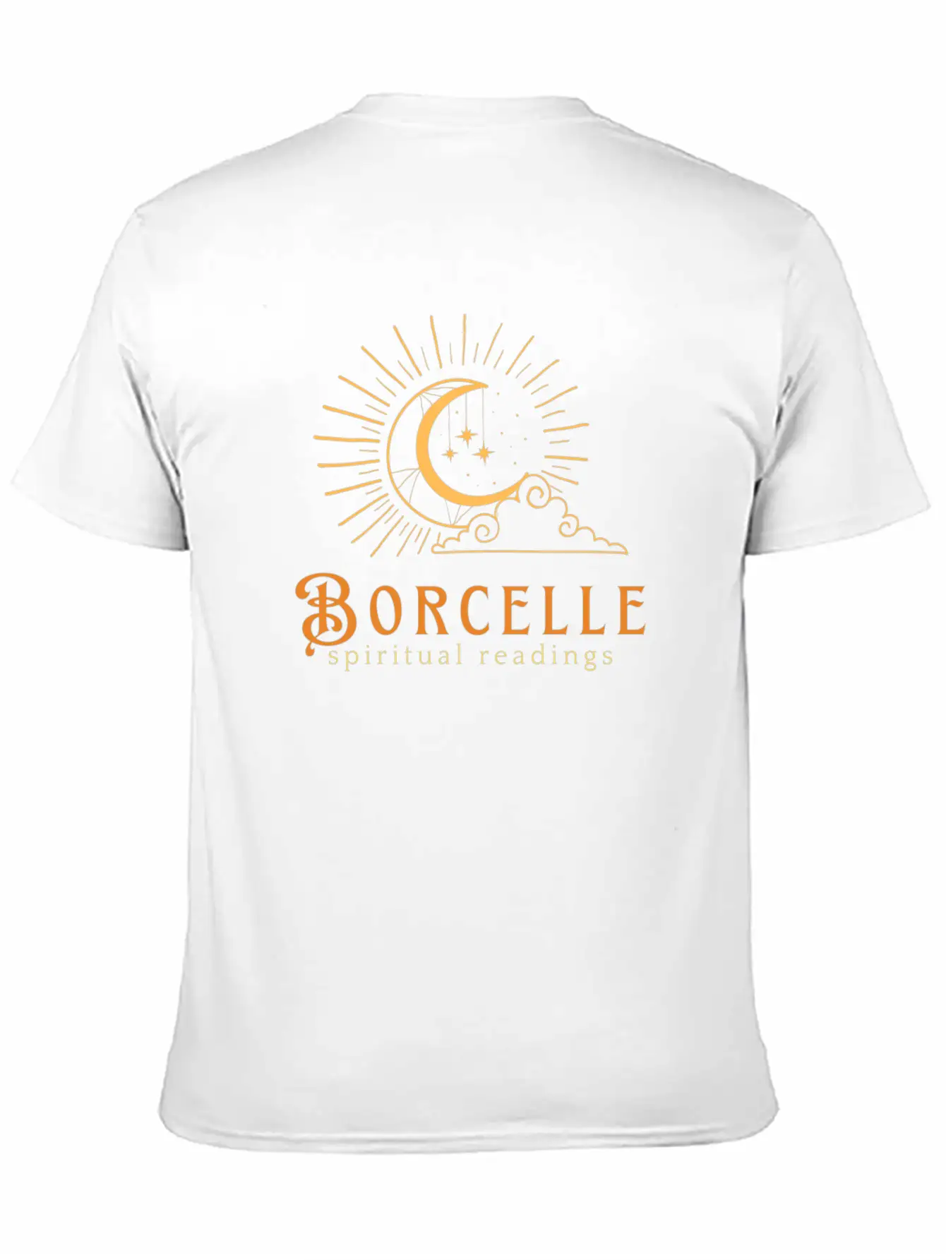 Borcelle Spiritual Readings Essential Unisex Summer Tee – Soft Cotton Casual Fit