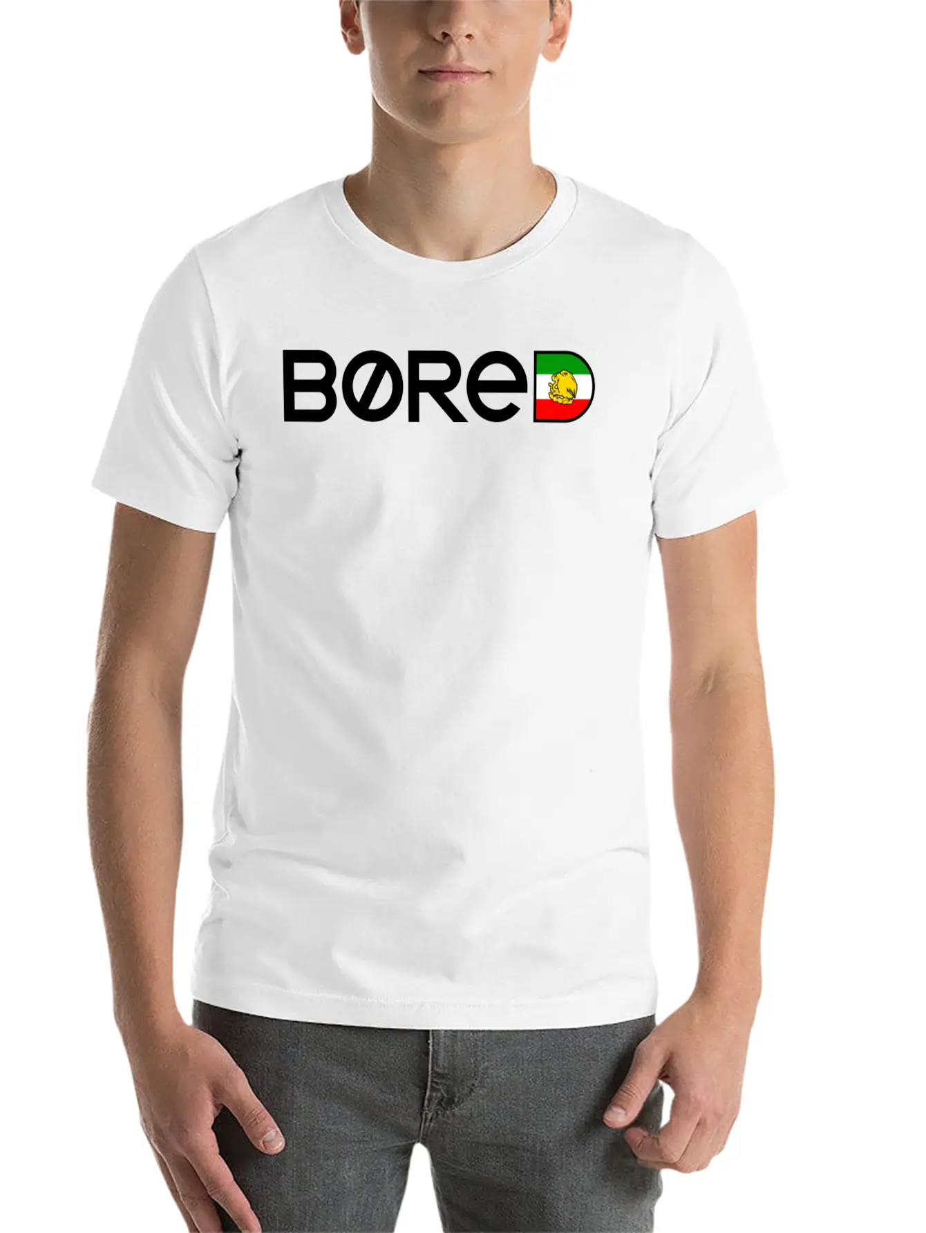 BORED1 Mexico Unisex Casual T-Shirt – Clean Design For Daily Comfort