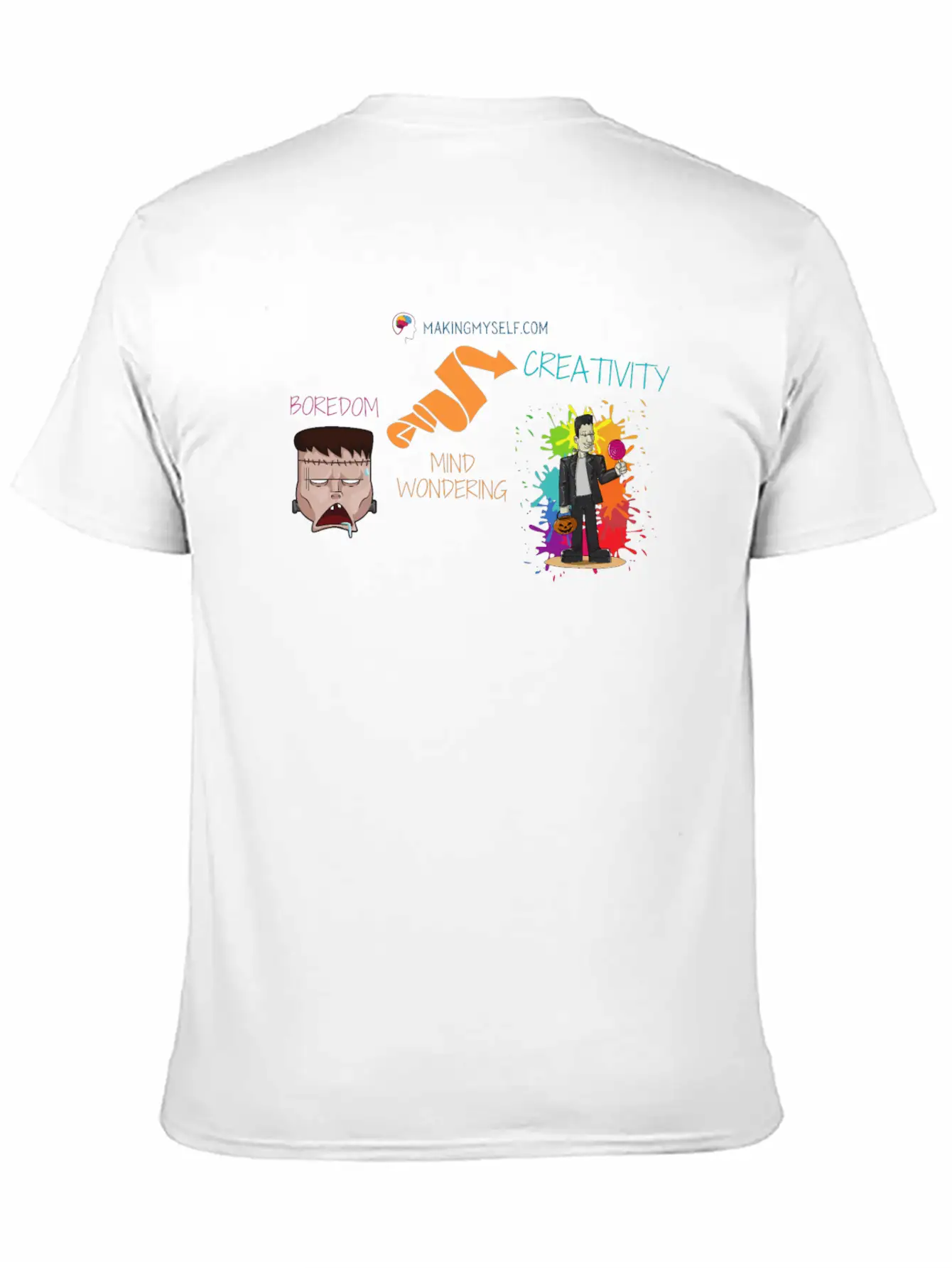 Boredom Sparking Creativity Unisex Short Sleeve Soft Cotton T-Shirt – Casual Everyday Wear