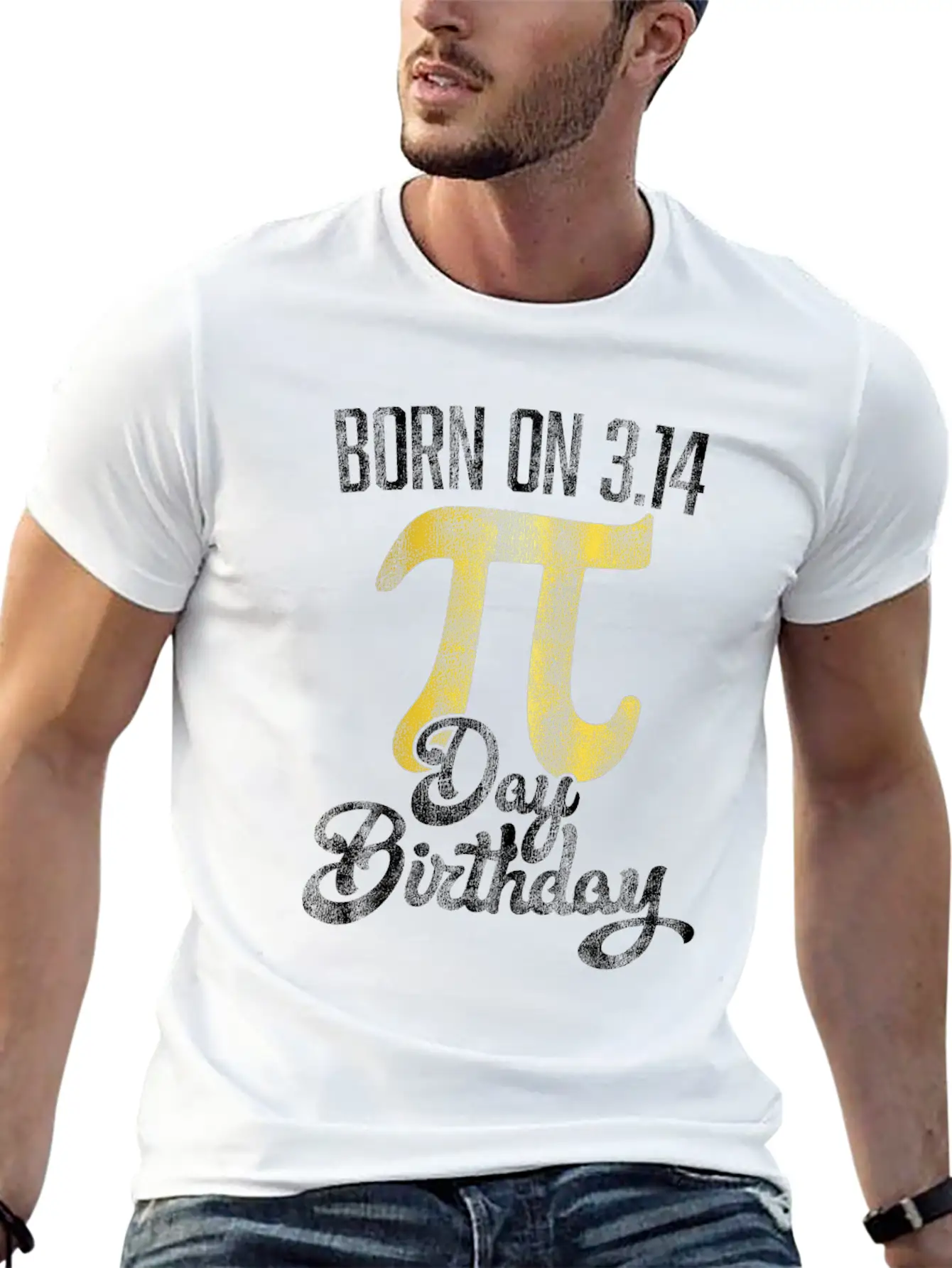 Born On 3.14 Pi Day Birthday Essential Unisex Summer Tee – Soft Cotton Casual Fit