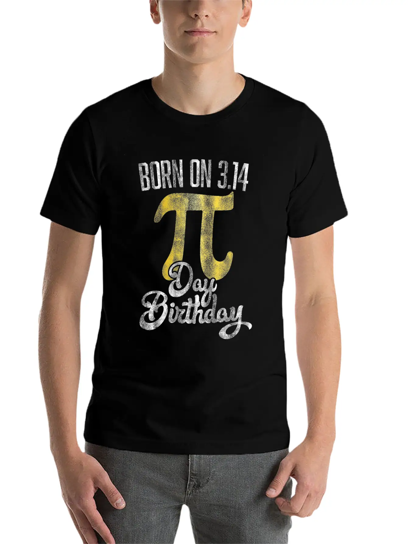 Born On 3.14 Pi Day Birthday Essential Unisex Summer Tee – Soft Cotton Casual Fit