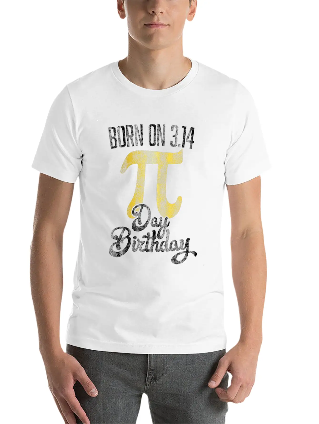 Born On 3.14 Pi Day Birthday Essential Unisex Summer Tee – Soft Cotton Casual Fit