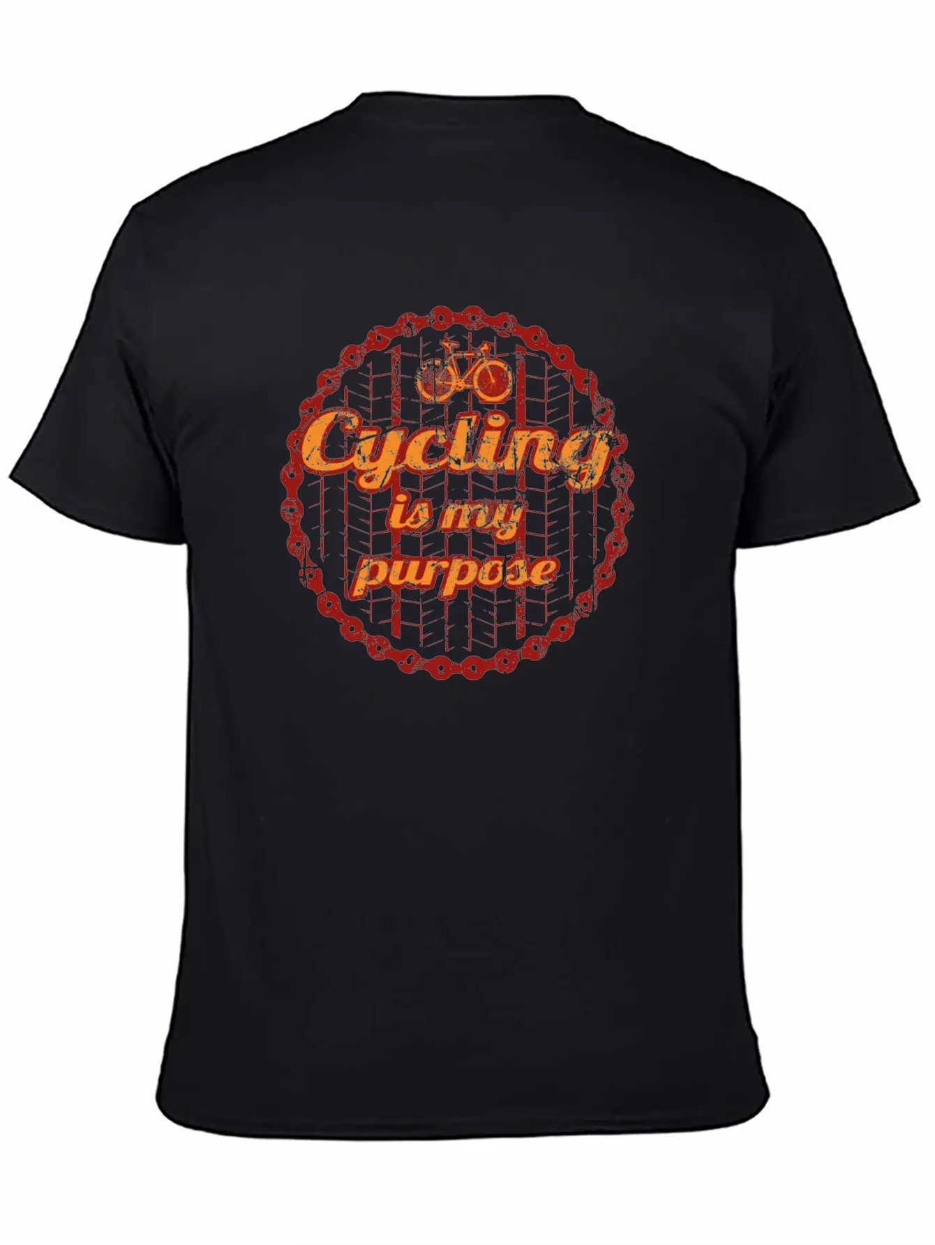 Born To Cycle Purpose Mtb Bike Cycling Rennrad Bik Essential Unisex Summer Tee – Soft Cotton Casual Fit