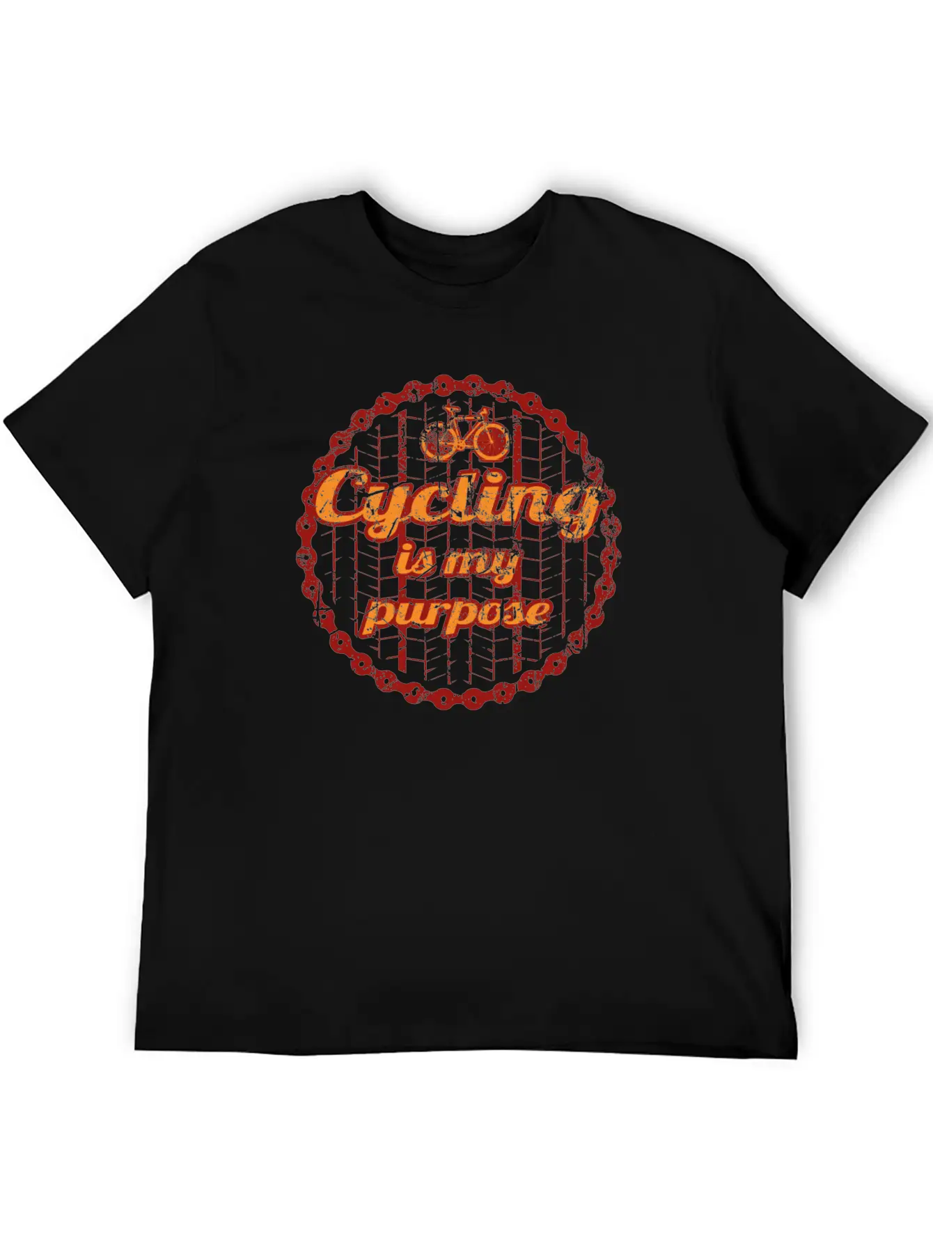 Born To Cycle Purpose Mtb Bike Cycling Rennrad Bik Essential Unisex Summer Tee – Soft Cotton Casual Fit