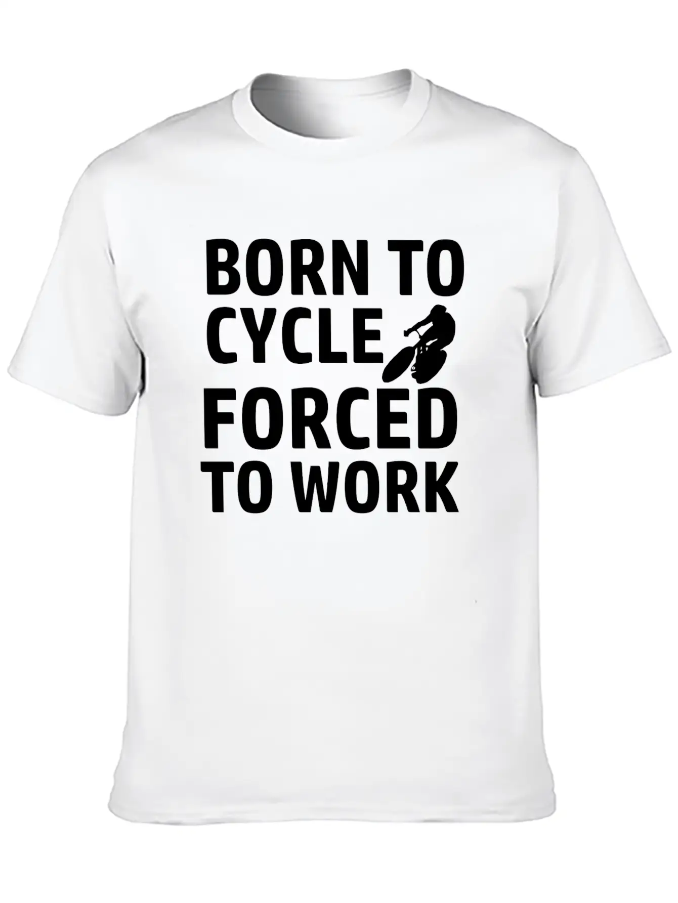 BORN TO CYCLE Timeless Short Sleeve Tee – Comfy And Minimalist Design