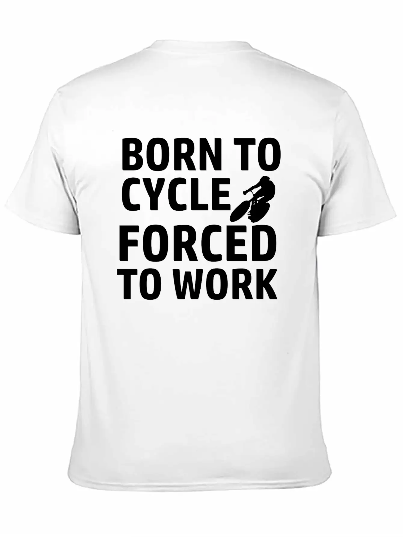 BORN TO CYCLE Timeless Short Sleeve Tee – Comfy And Minimalist Design