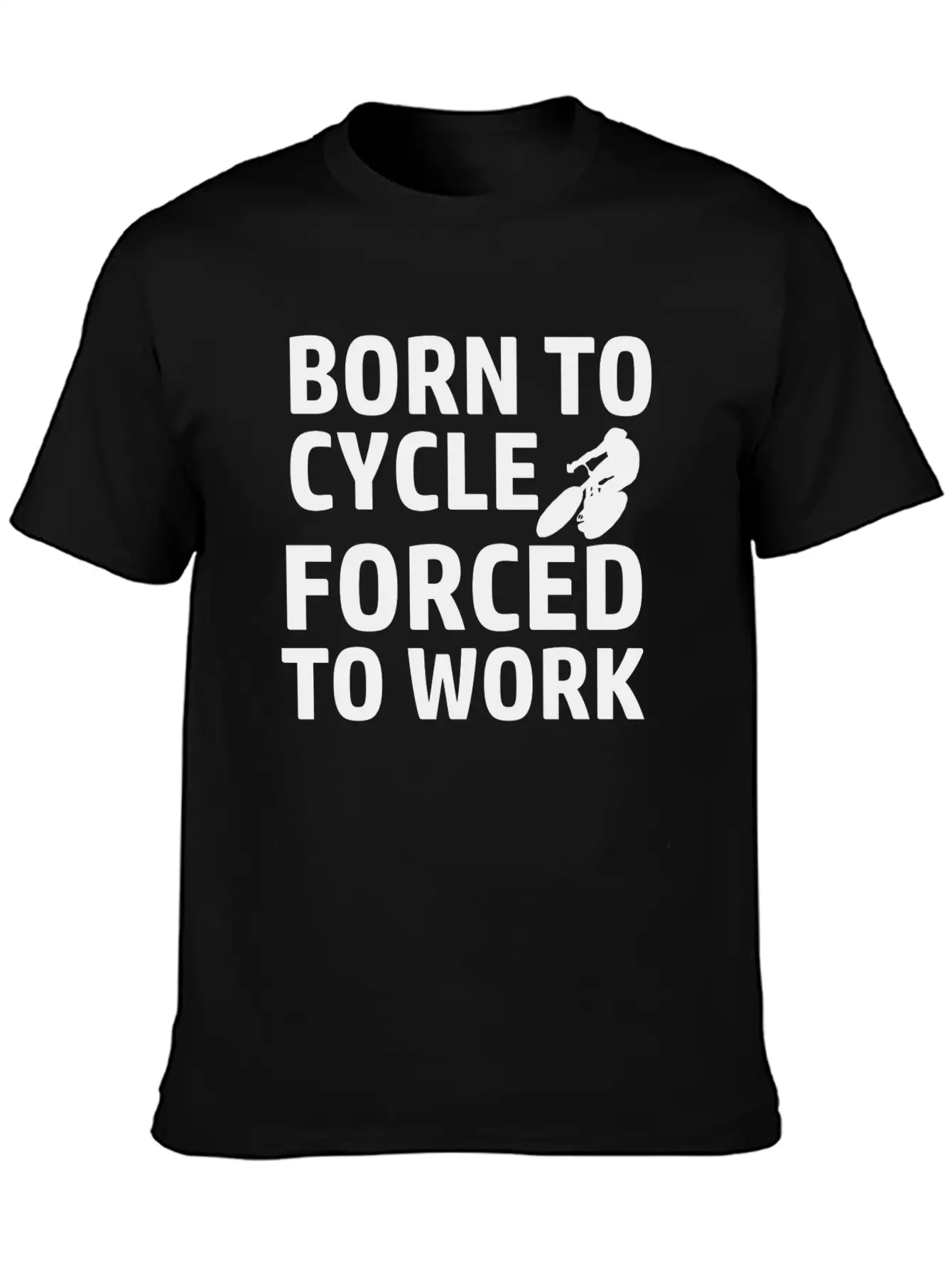 BORN TO CYCLE Timeless Short Sleeve Tee – Comfy And Minimalist Design