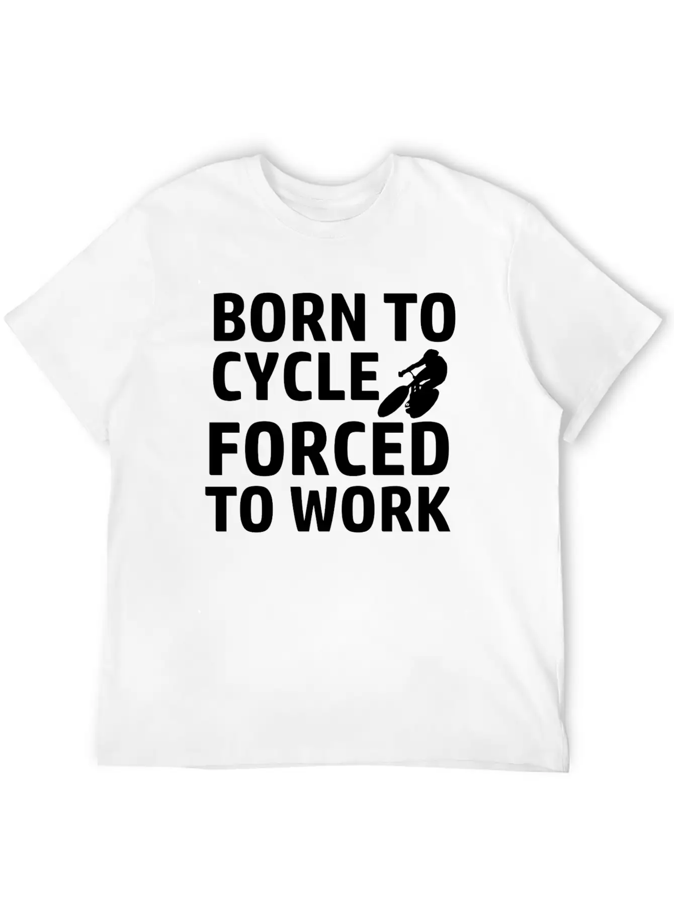 BORN TO CYCLE Timeless Short Sleeve Tee – Comfy And Minimalist Design
