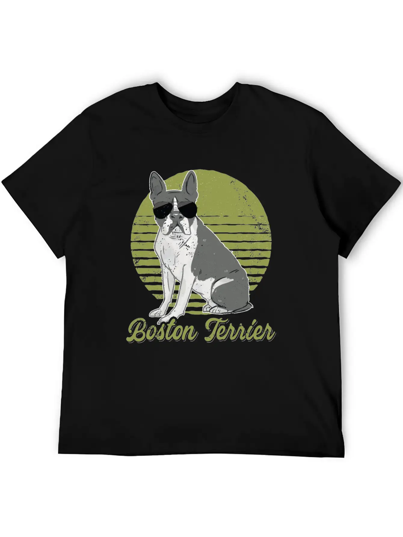 Boston Terrier Dogs | Dog Owner Boston Terriers Stylish Everyday T-Shirt – Unisex Basic Cotton Tee